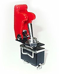 Safety Toggle Switch SPST 20 Amp"RED"