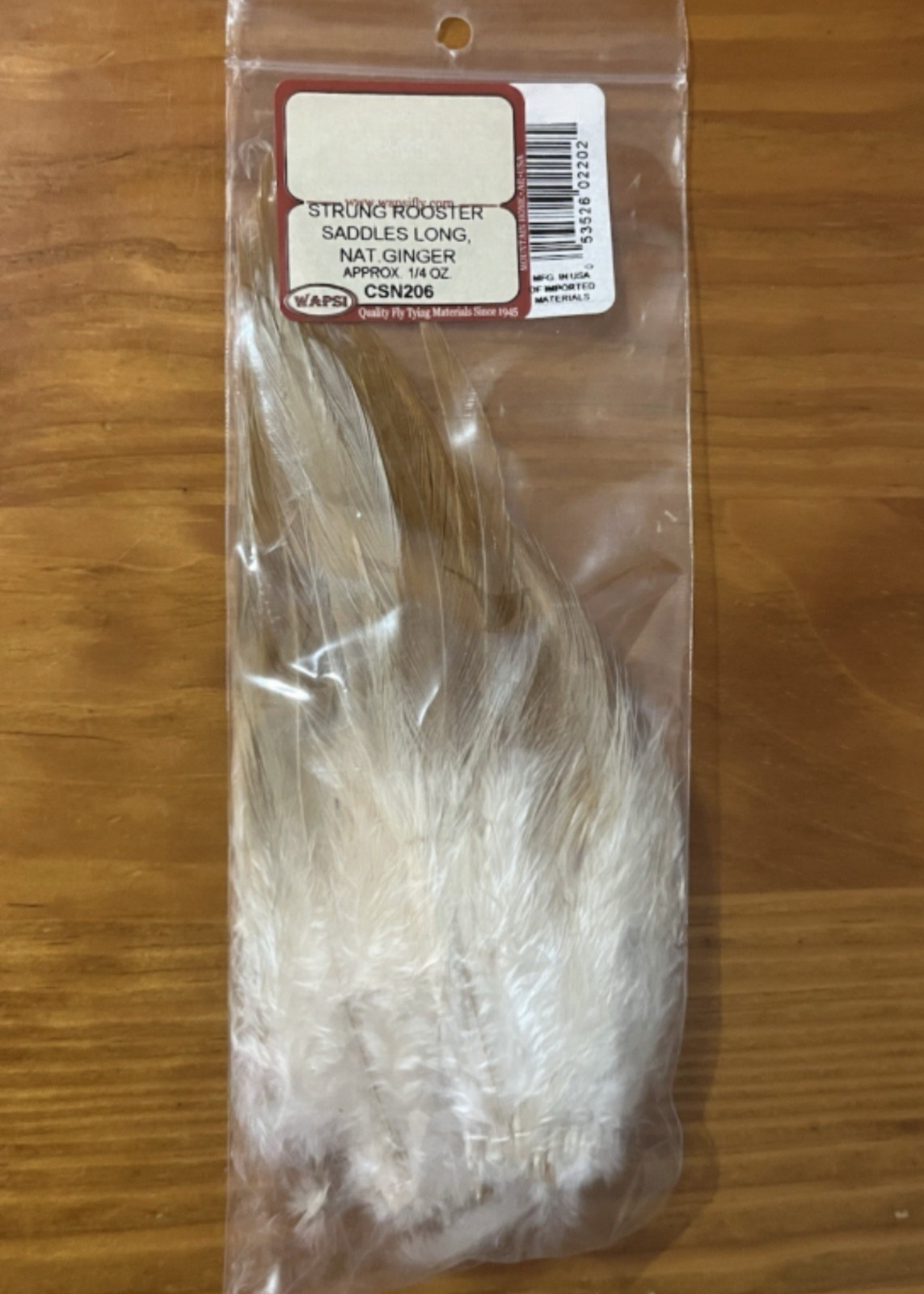 Wapsi Strung Rooster Saddles Long Ginger/Nat