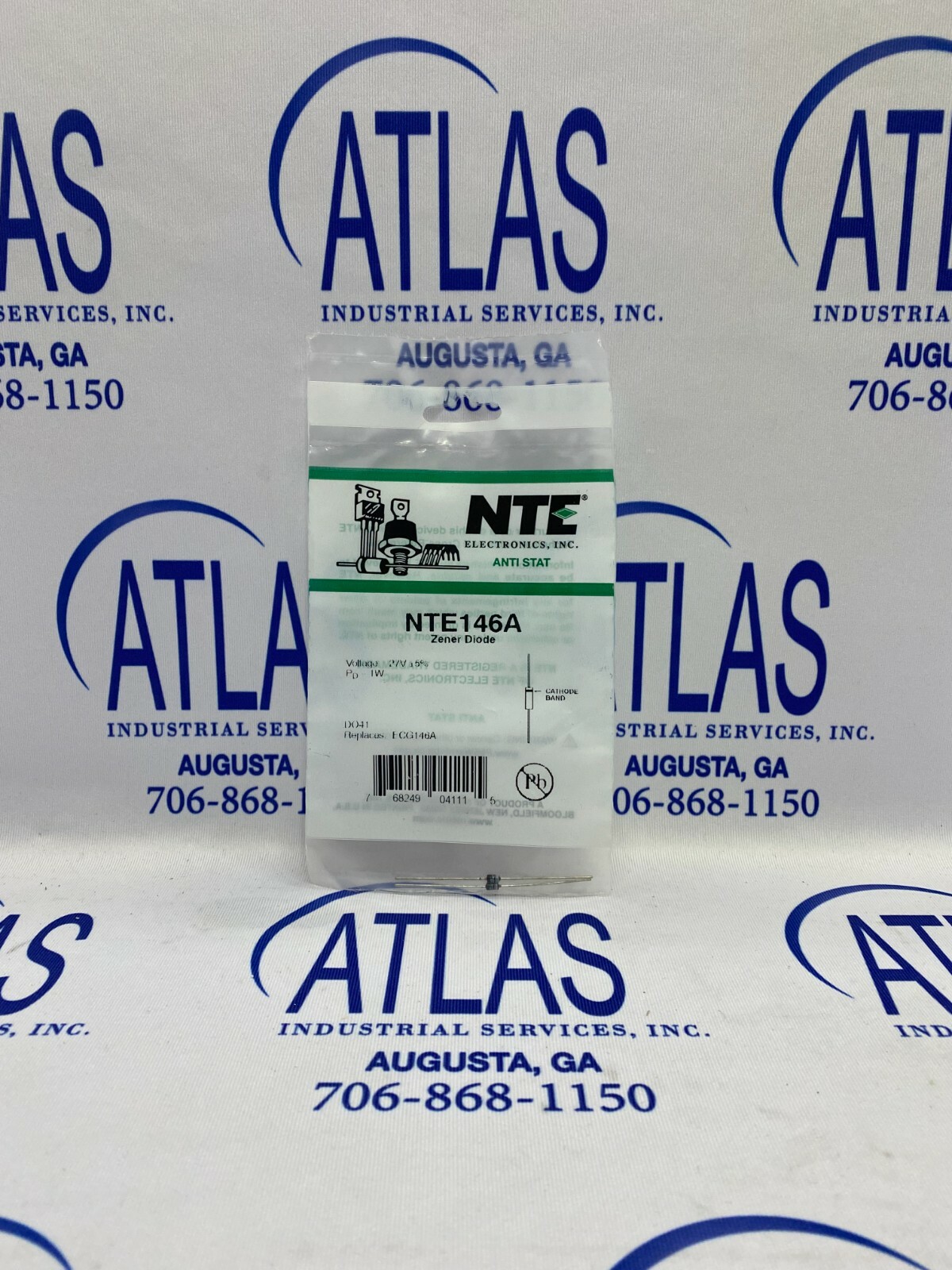 NTE NTE146A Zener Diode, 27V, 1W (QTY2) ***AUTHORIZED NTE DISTRIBUTOR***
