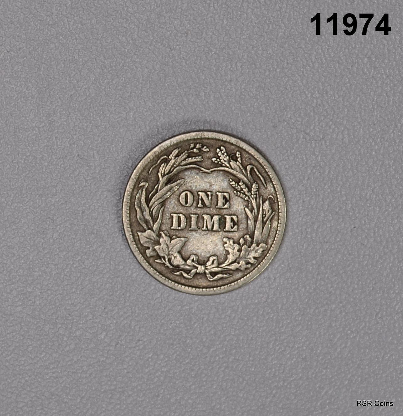 1911 BARBER DIME XF!! #11974