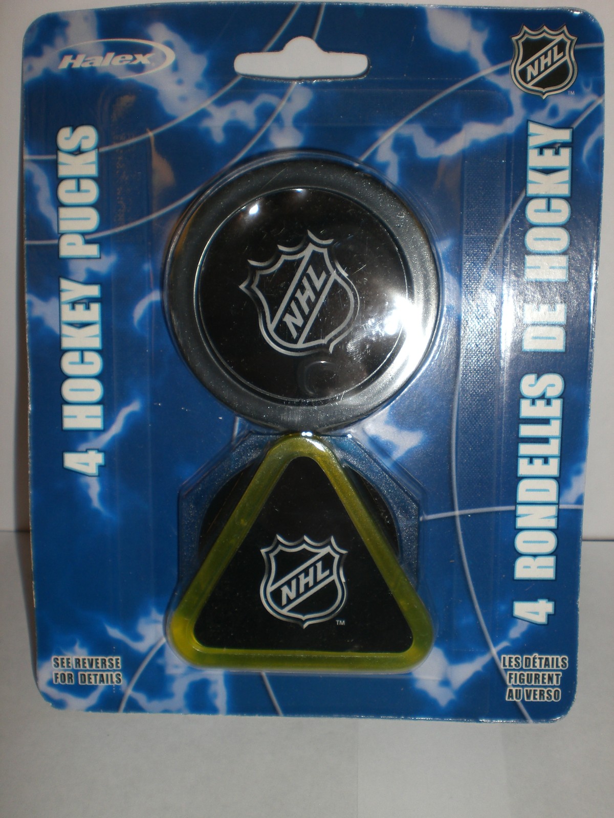 Halex Hockey Pucks for Power Glide Hockey Tables 1- 4 PACK