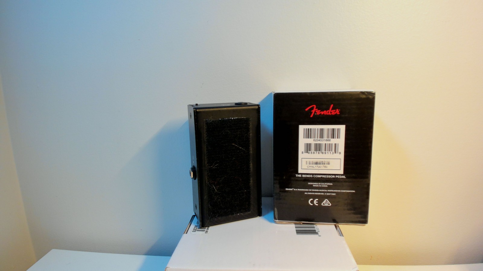 Fender The Bends Compressor Compression Guitar Effect Pedal + Original Box