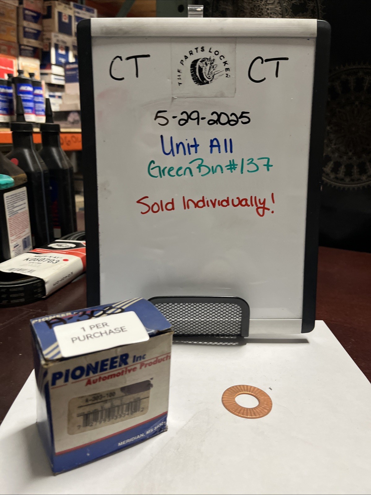 Pioneer Automotive A-303 Valve Spring Shims *Sold Separately*