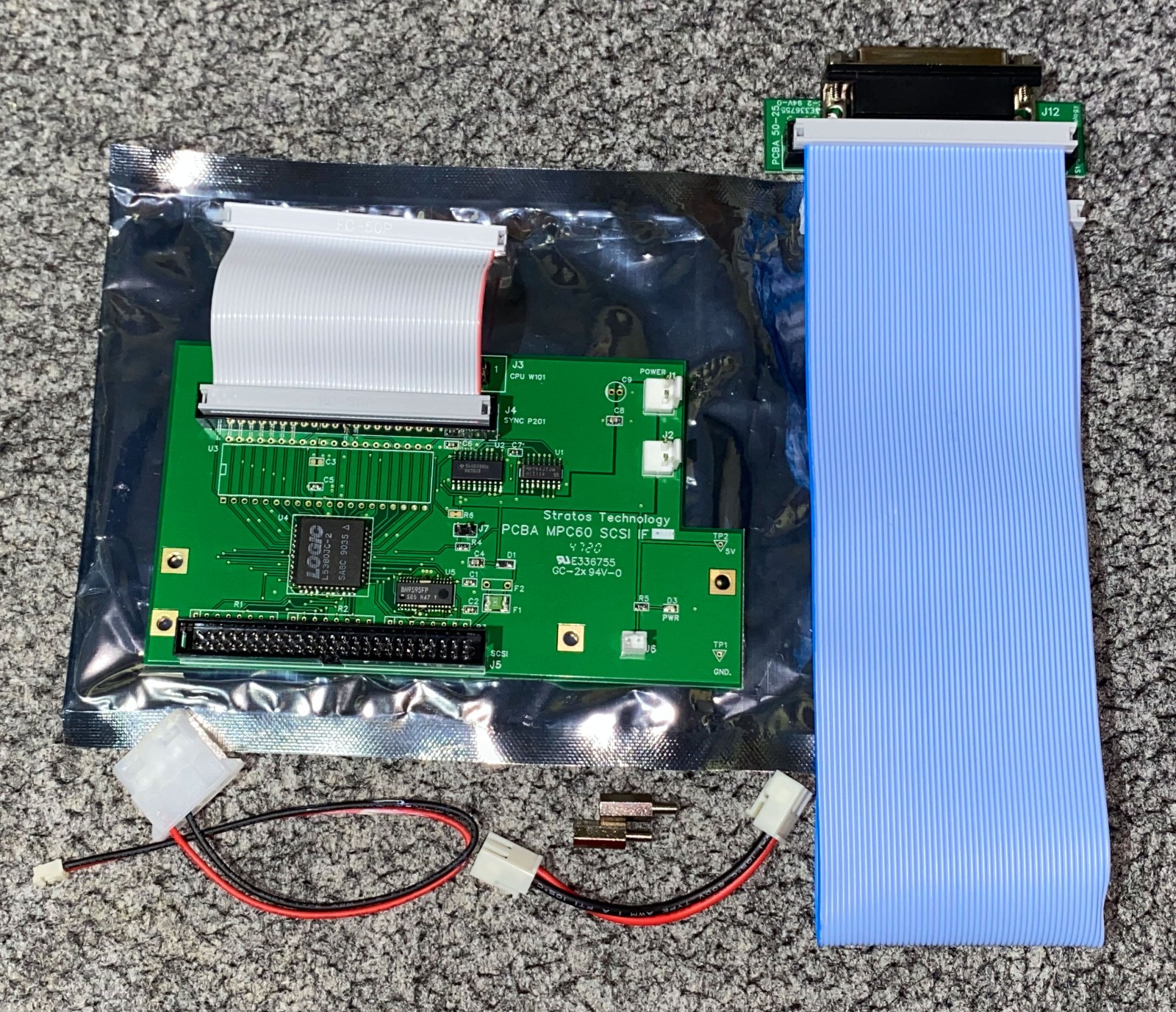 Stratos Technology AKAI MPC60/60II SCSI Expansion Board w/ROM Limited Stock SALE