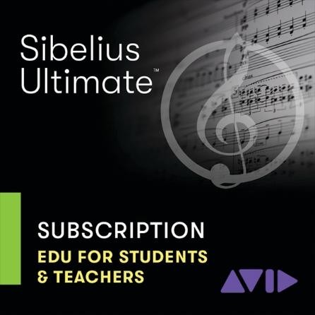 Sibelius: Ultimate 1-Year Subscription Education Download Code Only
