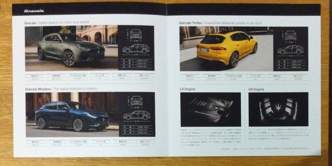 Maserati 111th Anniversary Sticker & Catalog, Car Accessory, Excellent Condition