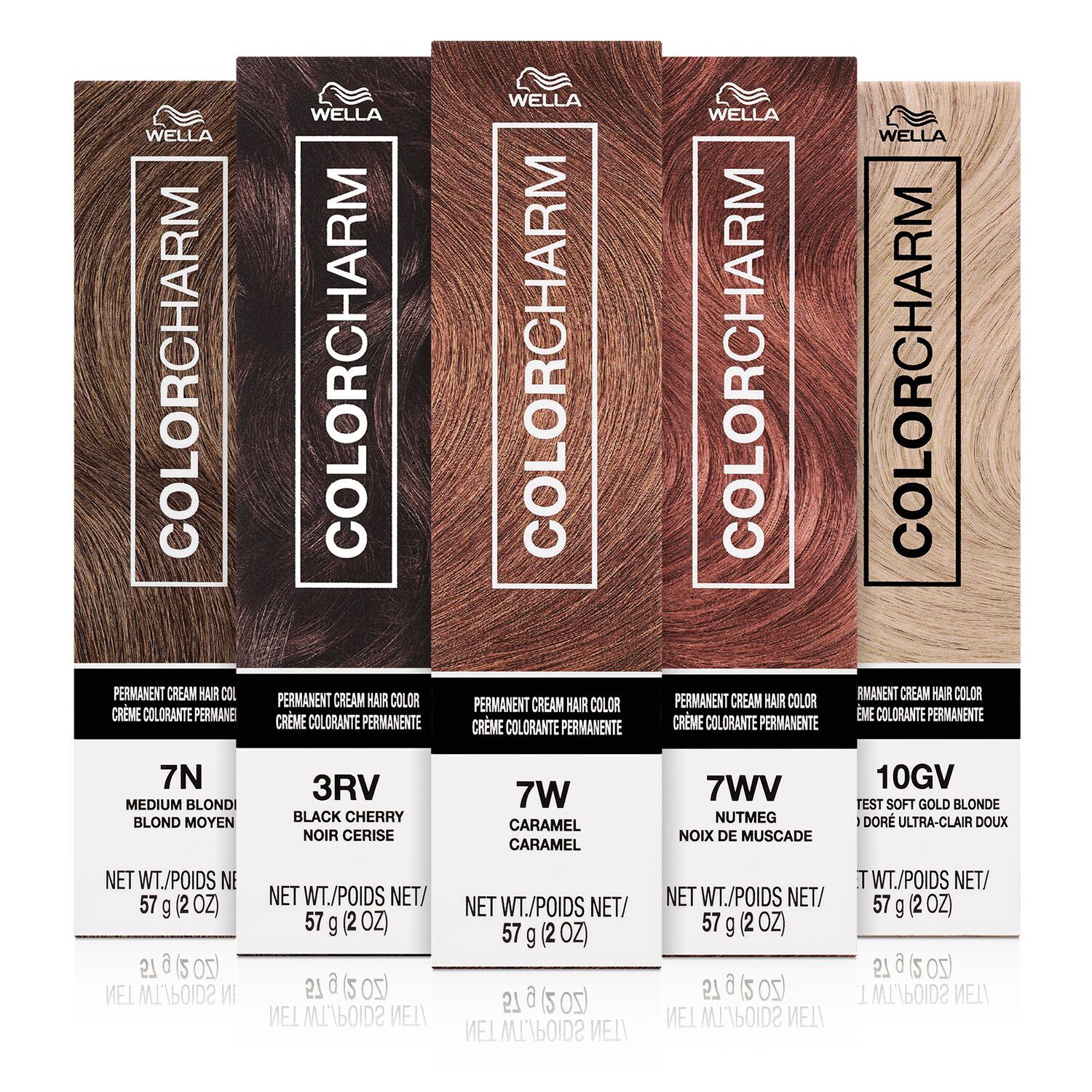 Wella Color Charm Permanent Cream Hair Color 2 oz (Pick Your Color)
