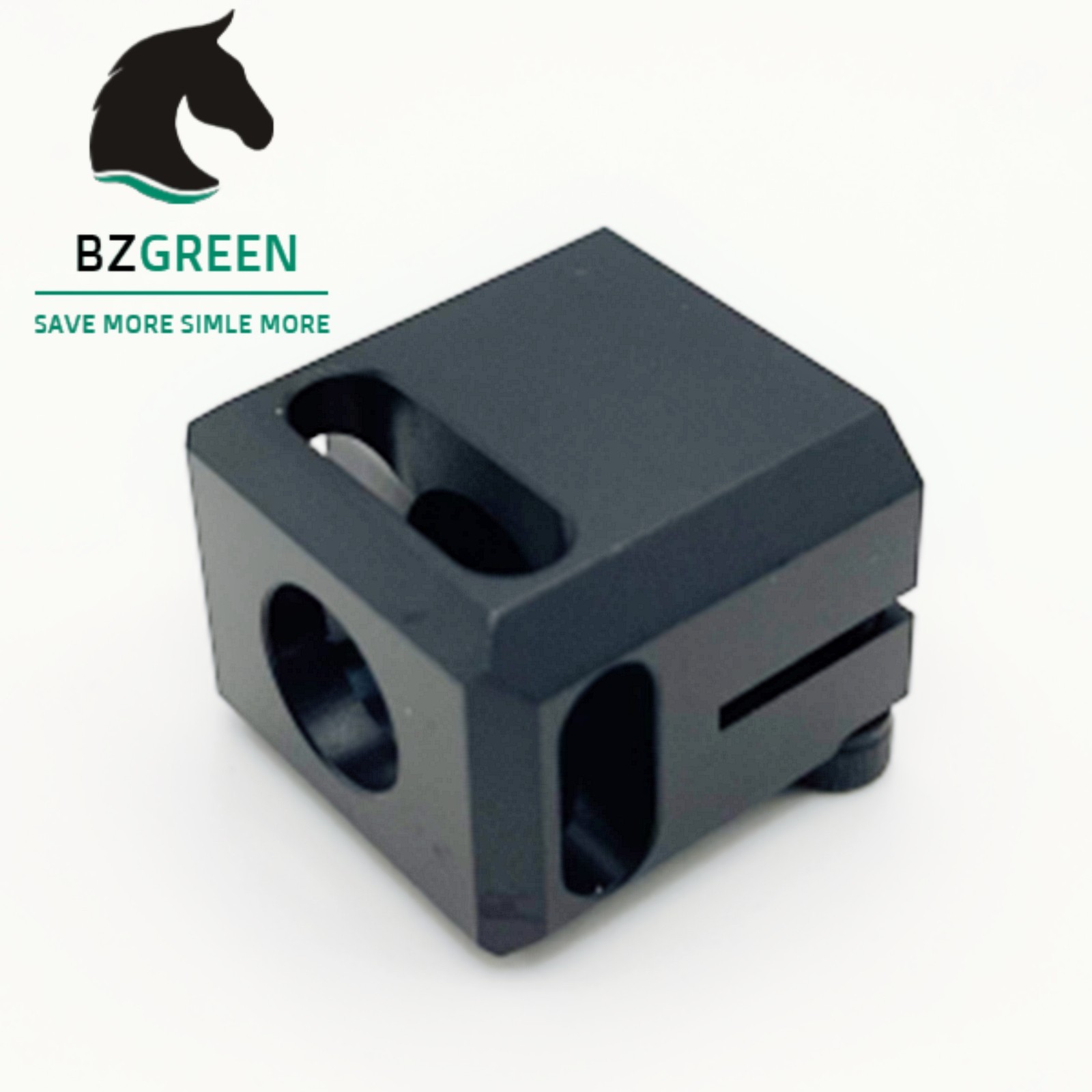 1/2x28 TPI 9MM Muzzle Brake Compensator Conceal Carry Aluminum
