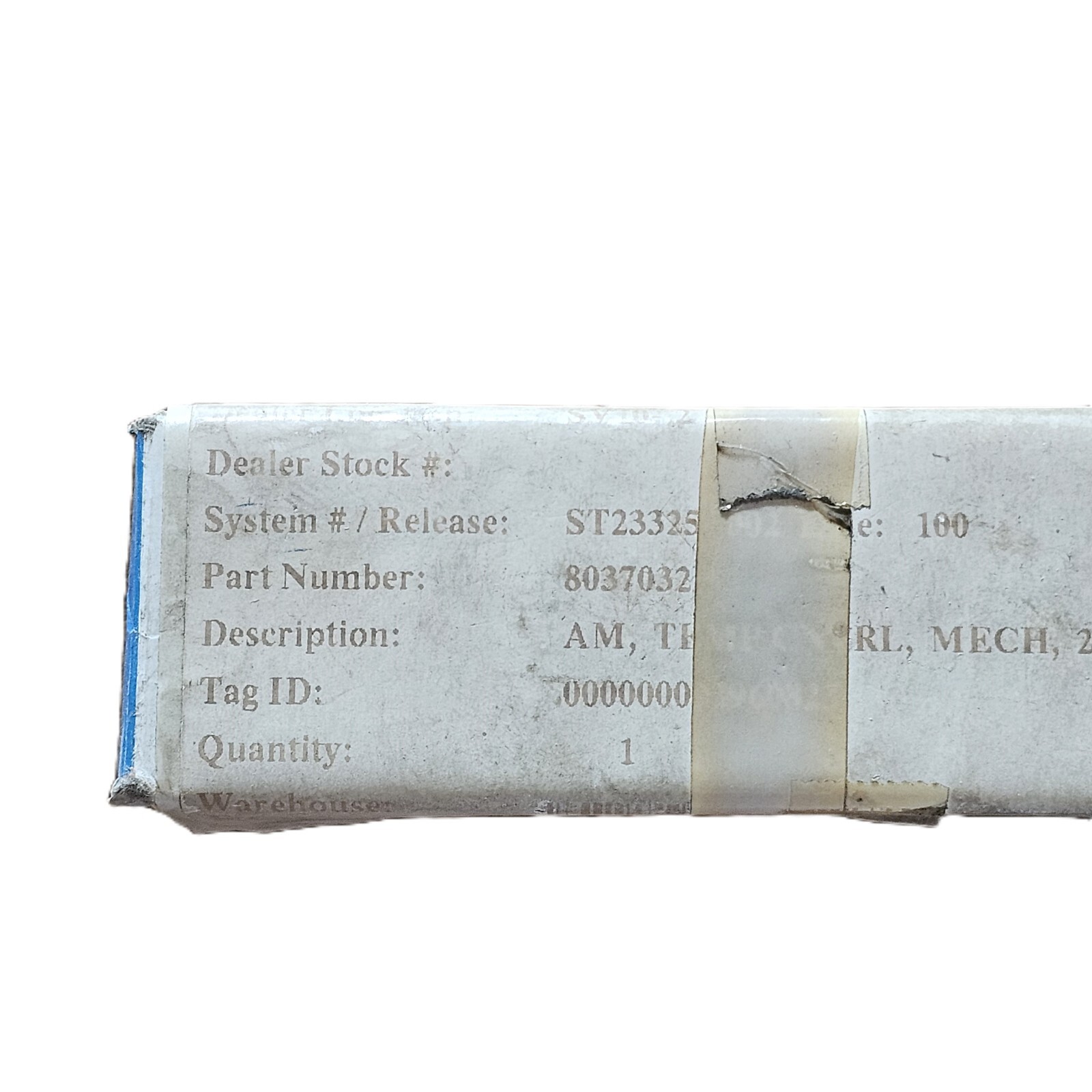Index Temp Sensor 8037032