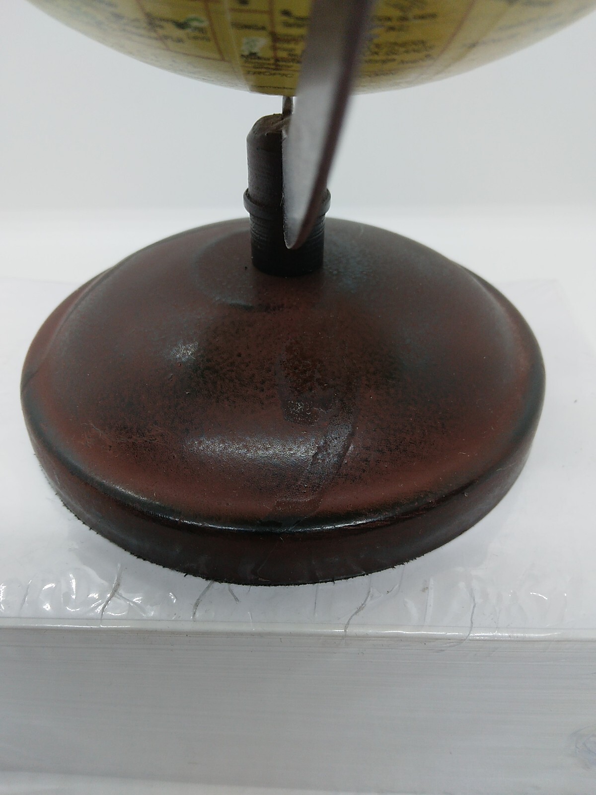 Vintage Style Desktop Globe 5" Tall