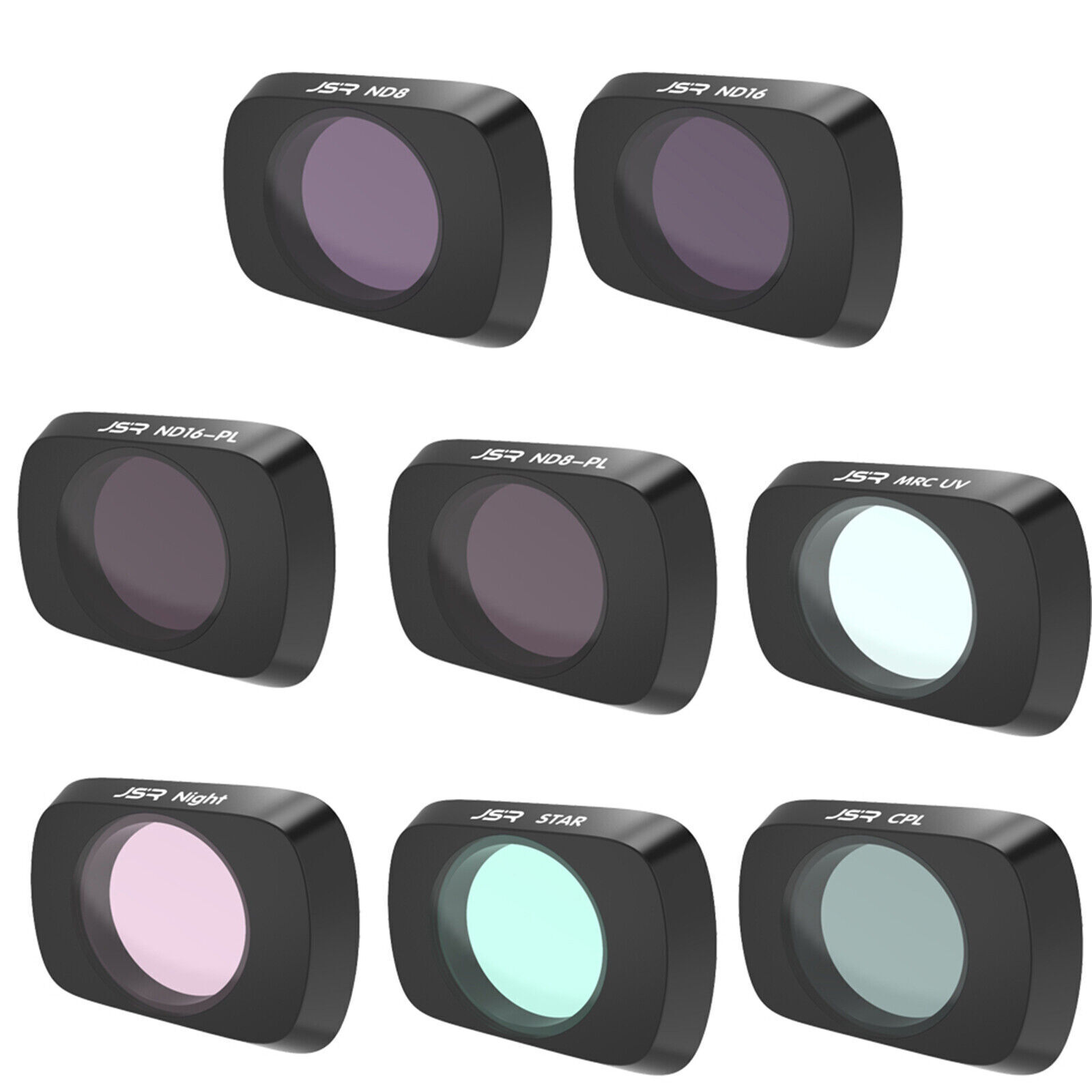 For DJI Mavic Air 2 Drone Camera Lens Filter UV CPL ND8 ND16 ND32 ND PL Filter