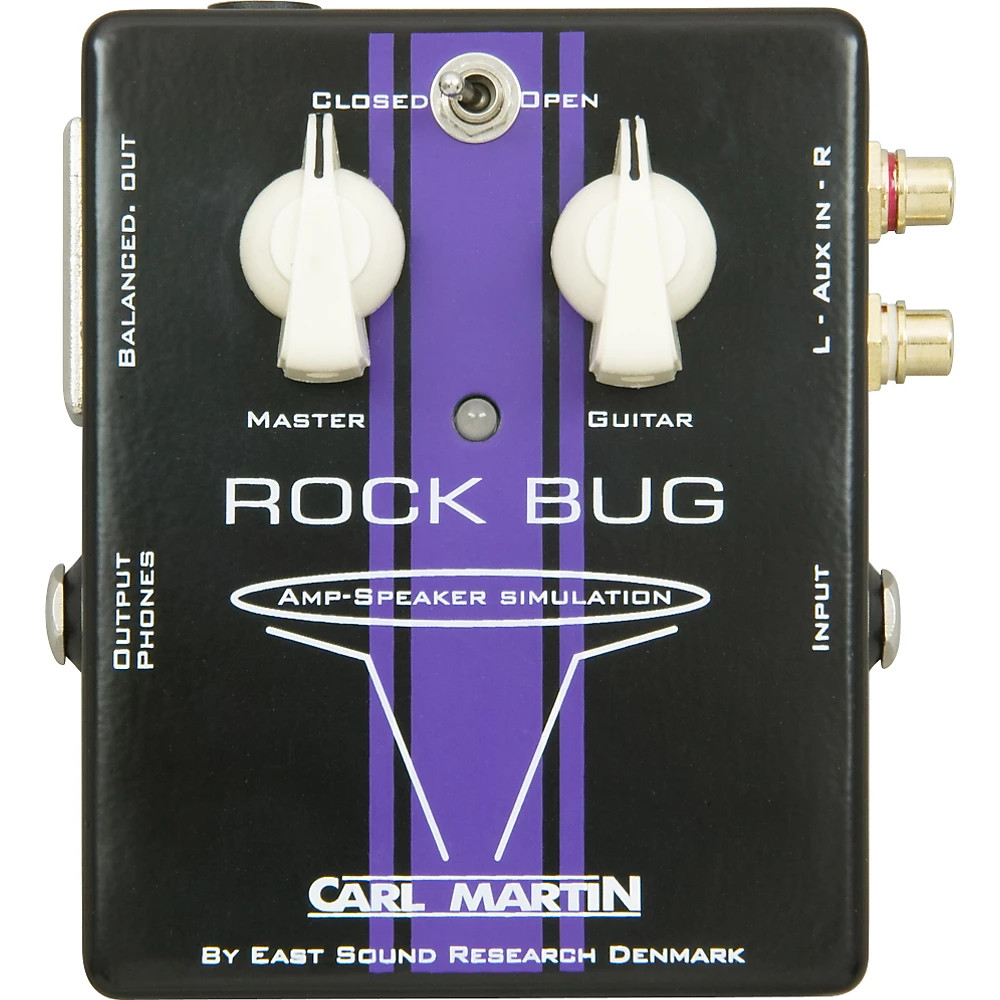 Carl Martin Rock Bug Headphone Guitar Amp and Speaker Simulator  LN