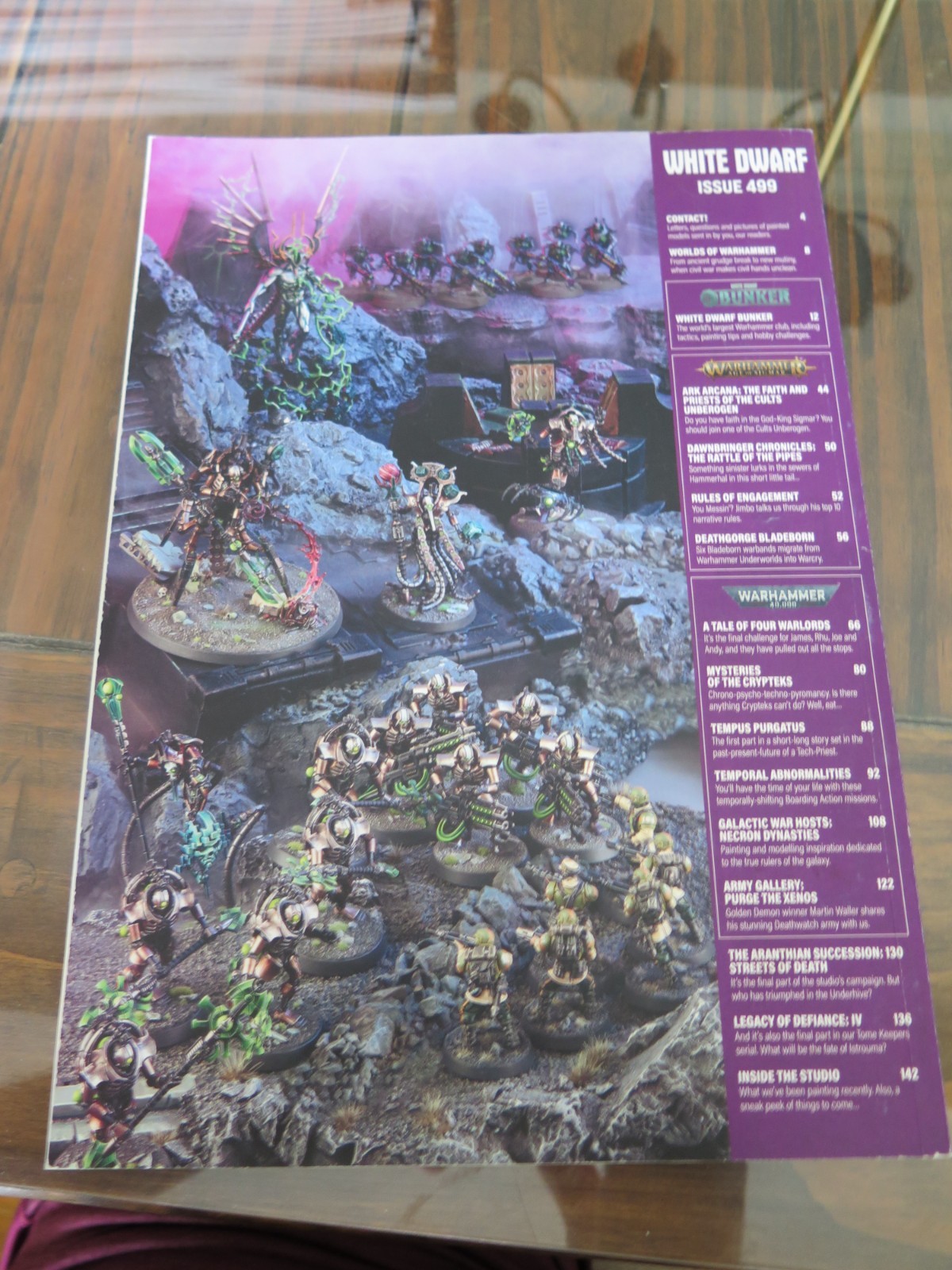WHITE DWARF ISSUE 499 WITH INSERTS WARHAMMER 40,000 40K GAMES WORKSHOP