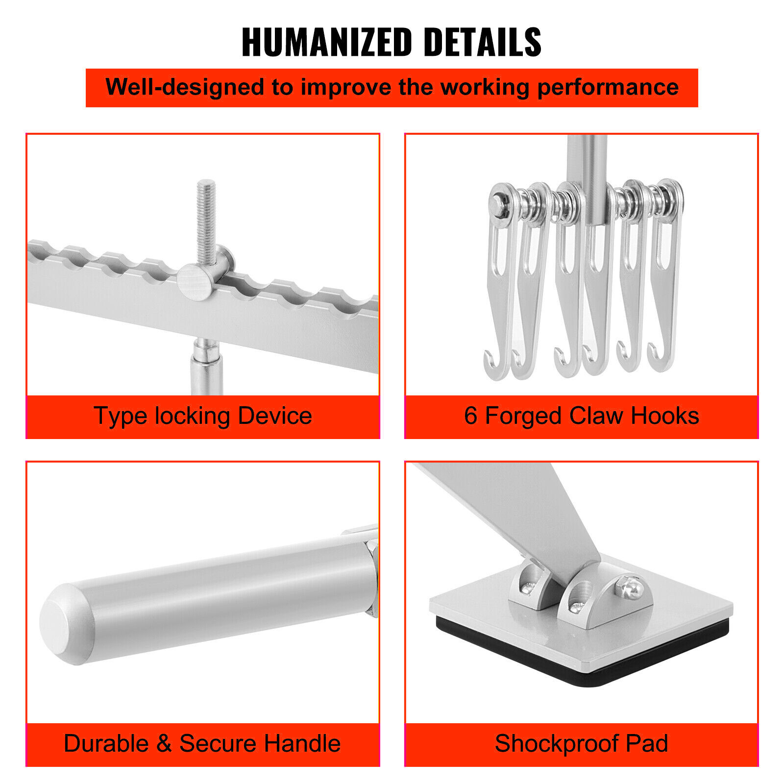Car Dent Bar Puller Pull Lever Pulling Kit Removal Hammer Repair Auto Body Tool