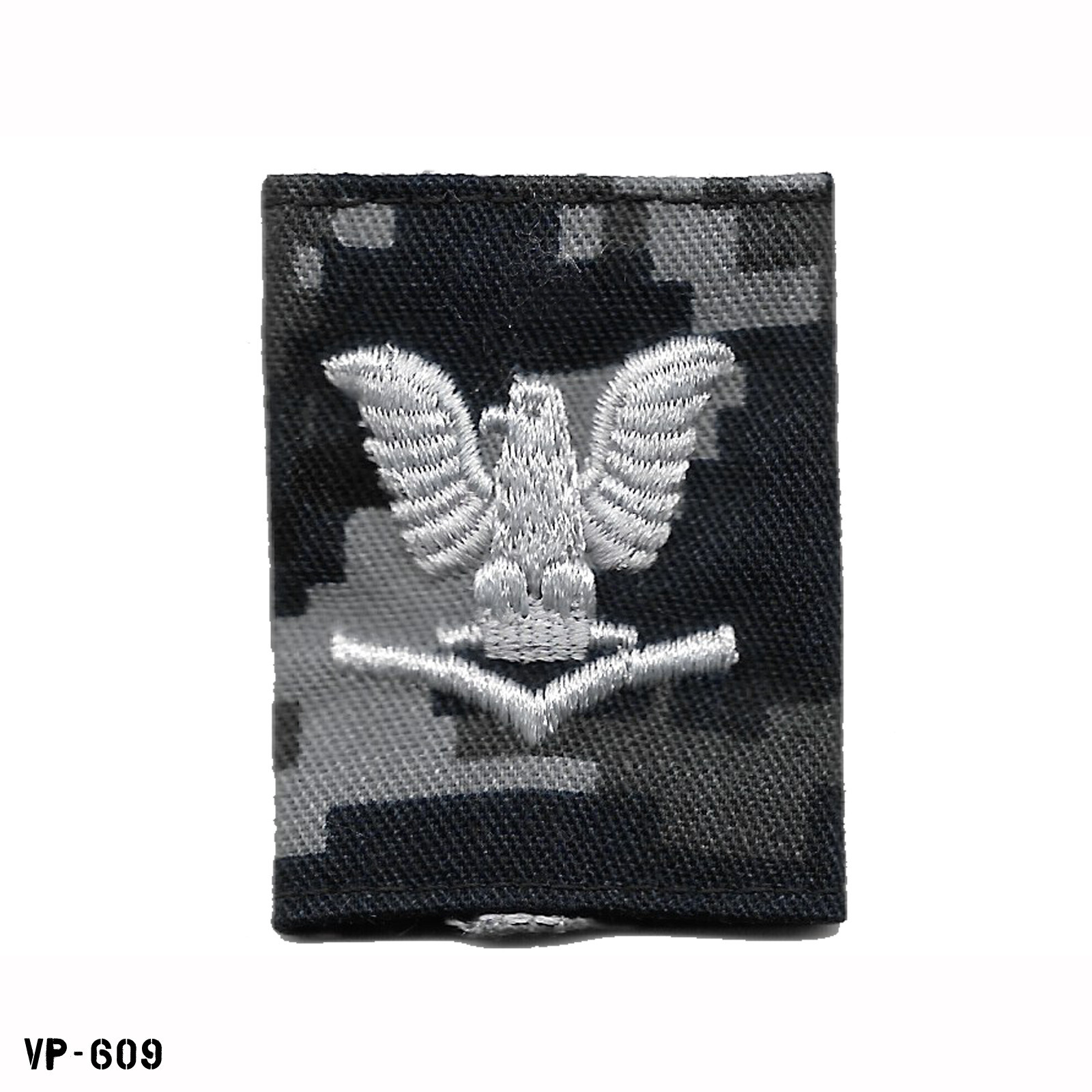 USN BDG NWU Blue Digital Petty Officer 3rd Class PO3 E-4 Parka Tab Vanguard USA