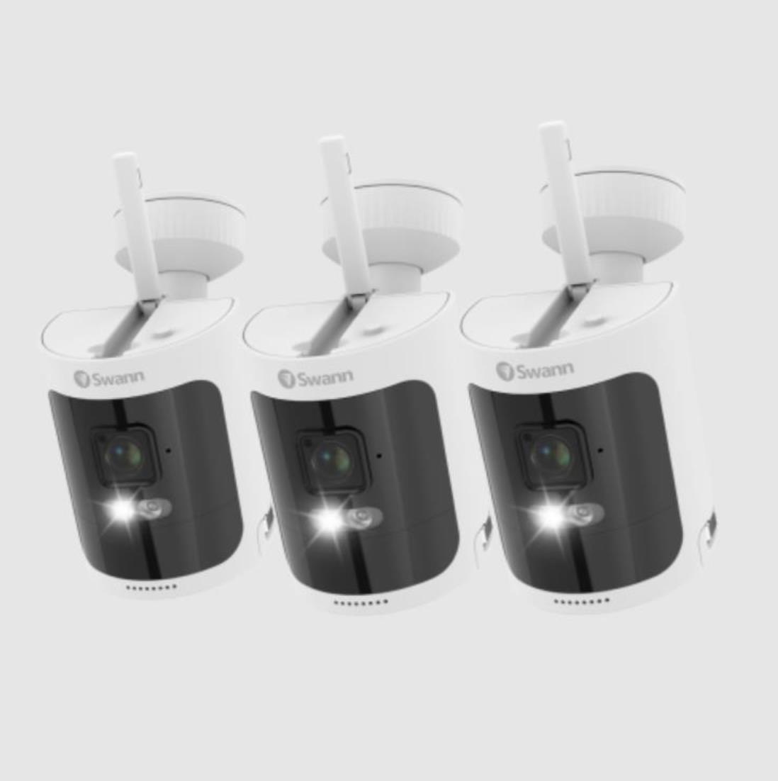 Swann 2K Wireless Camera for AllSecure650 & AllSecure600 Kits - 3 Pack