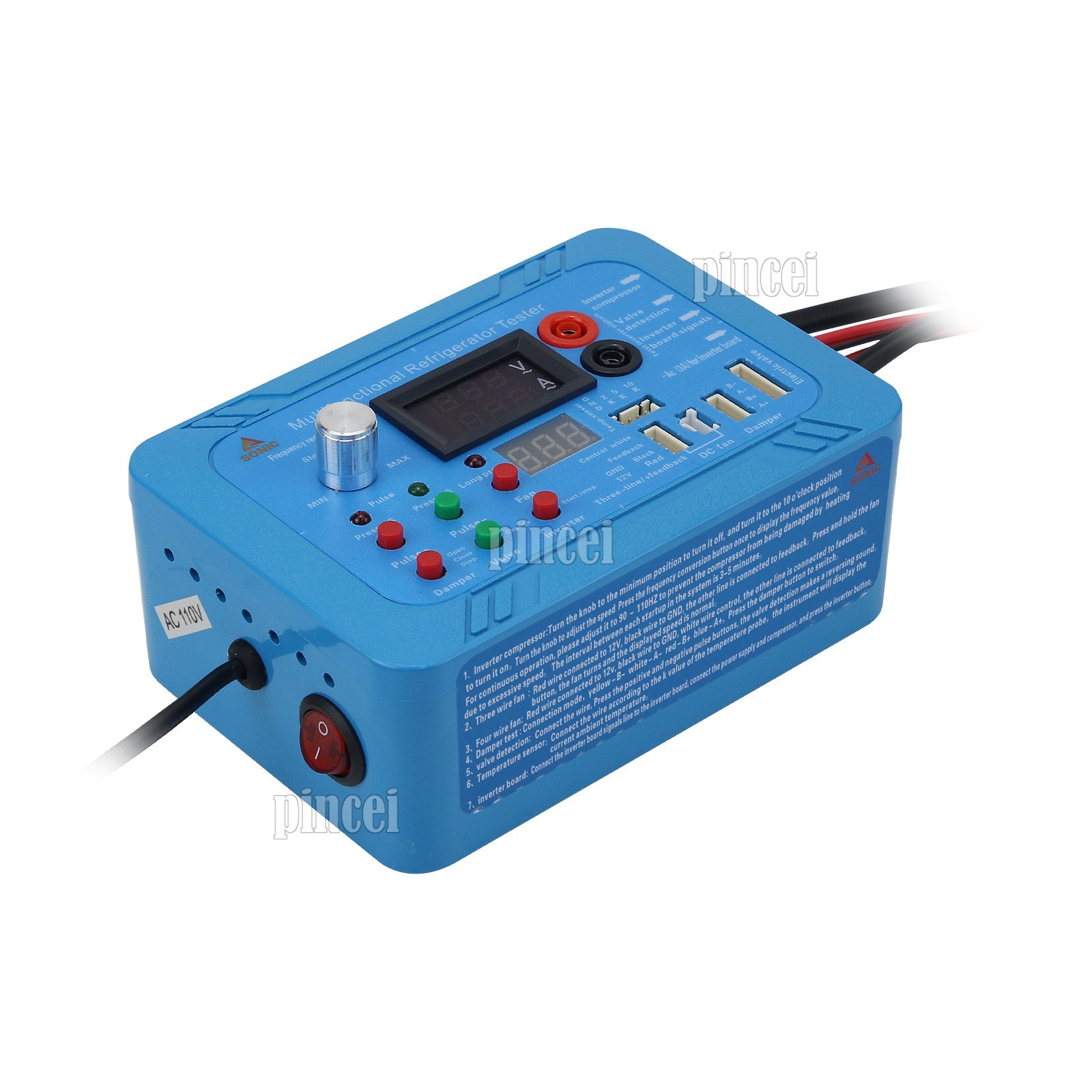 110V Multifunctional Inverter Refrigerator Detector Inverter (Master Version)