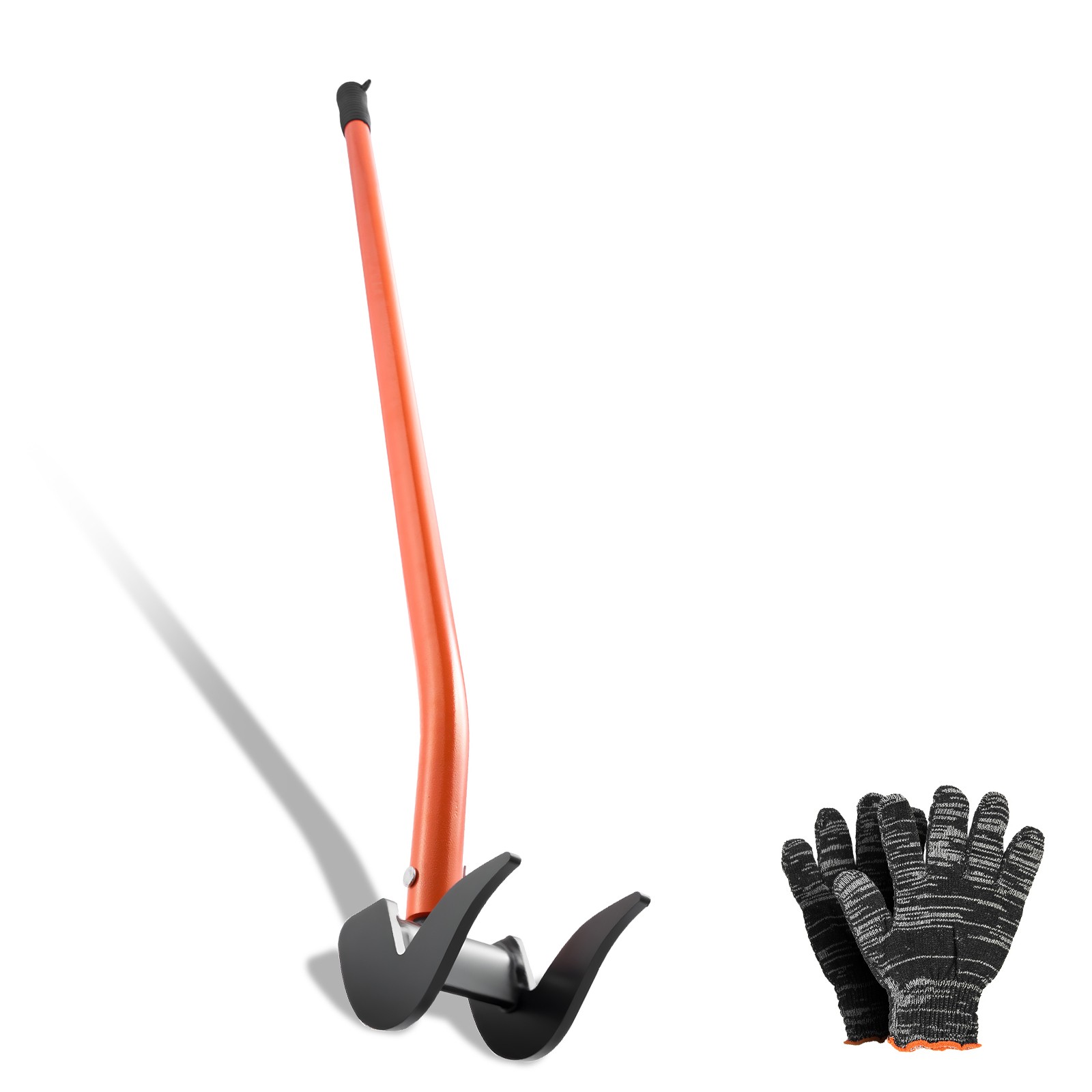 Uimoso Pallet Breaker Tool with 50-Inch Handle for Deck Removal,2000lbs Capacity