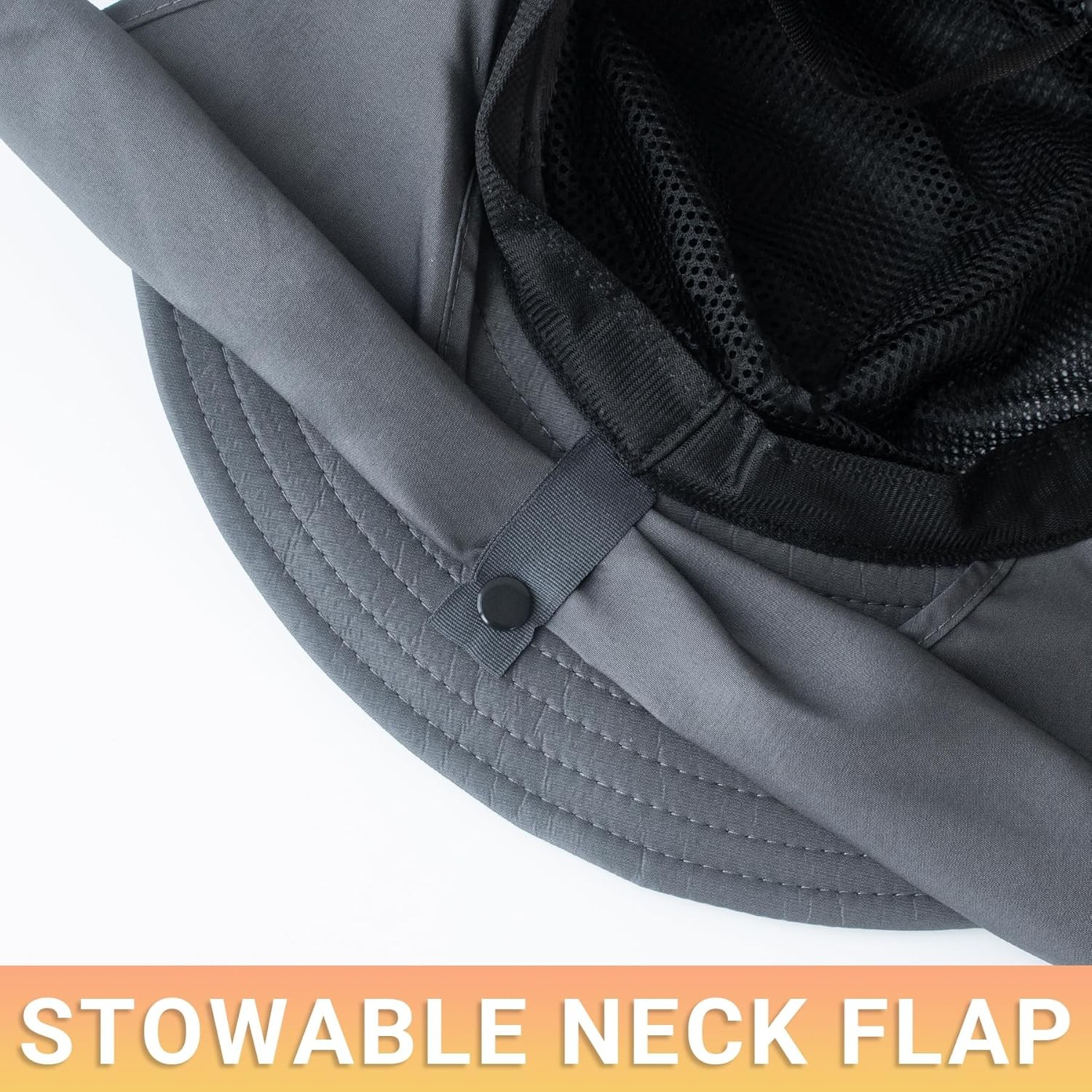 Sun Hat Men Fishing Hat Wide Brim UV Protection Bucket Hat Women Beach Outdoor