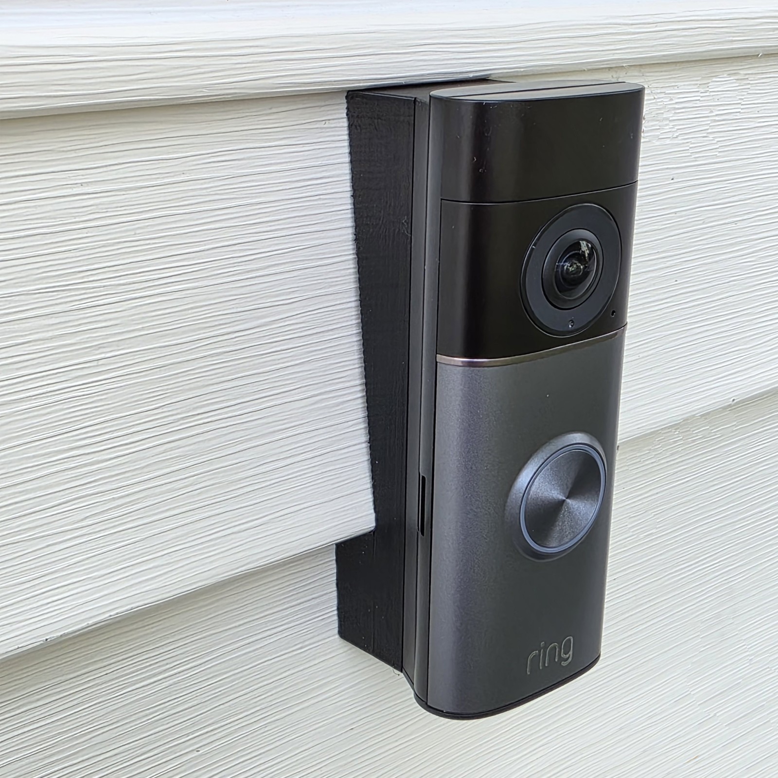 NO Drill Ring Wired Pro 3rd Gen Retinal 4K Vinyl Siding Clip Mount No Holes