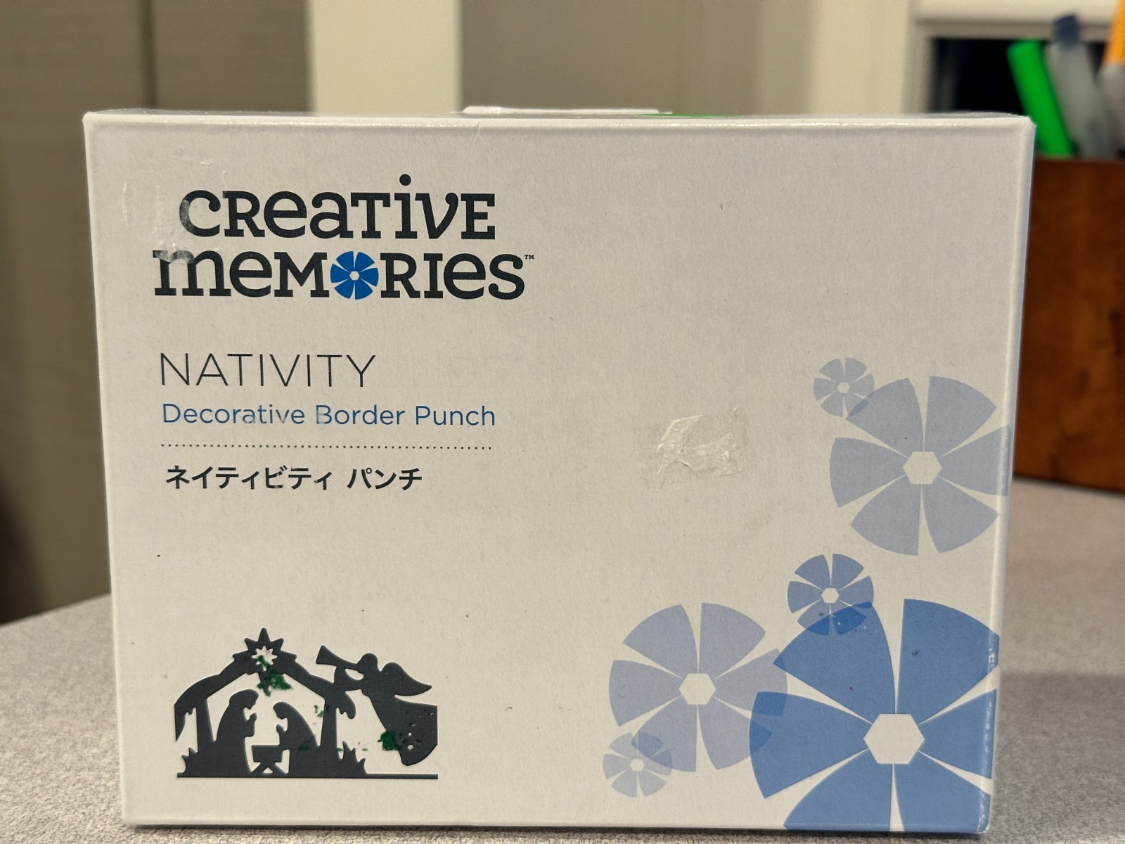 Creative Memories Nativity Decorative Border Punch Brand New Holidays