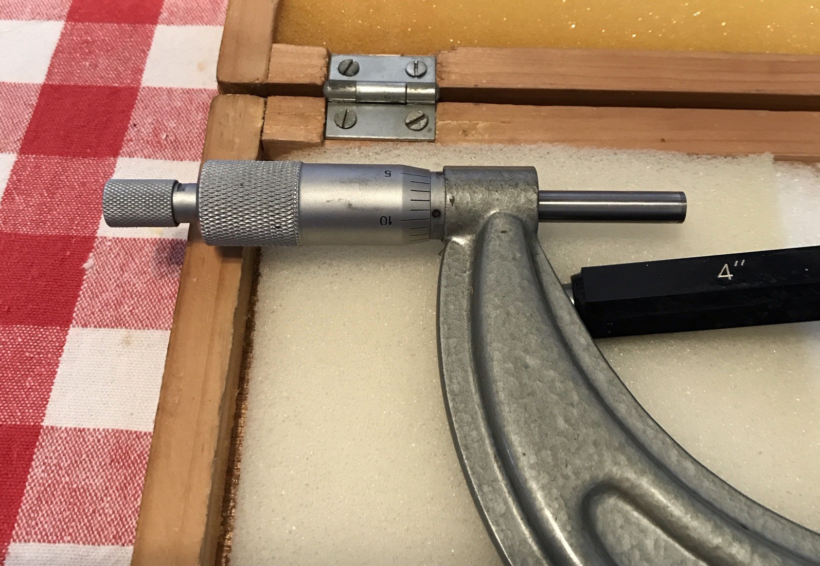 Phase II 4-5” Outside Micrometer .0001 Vernier
