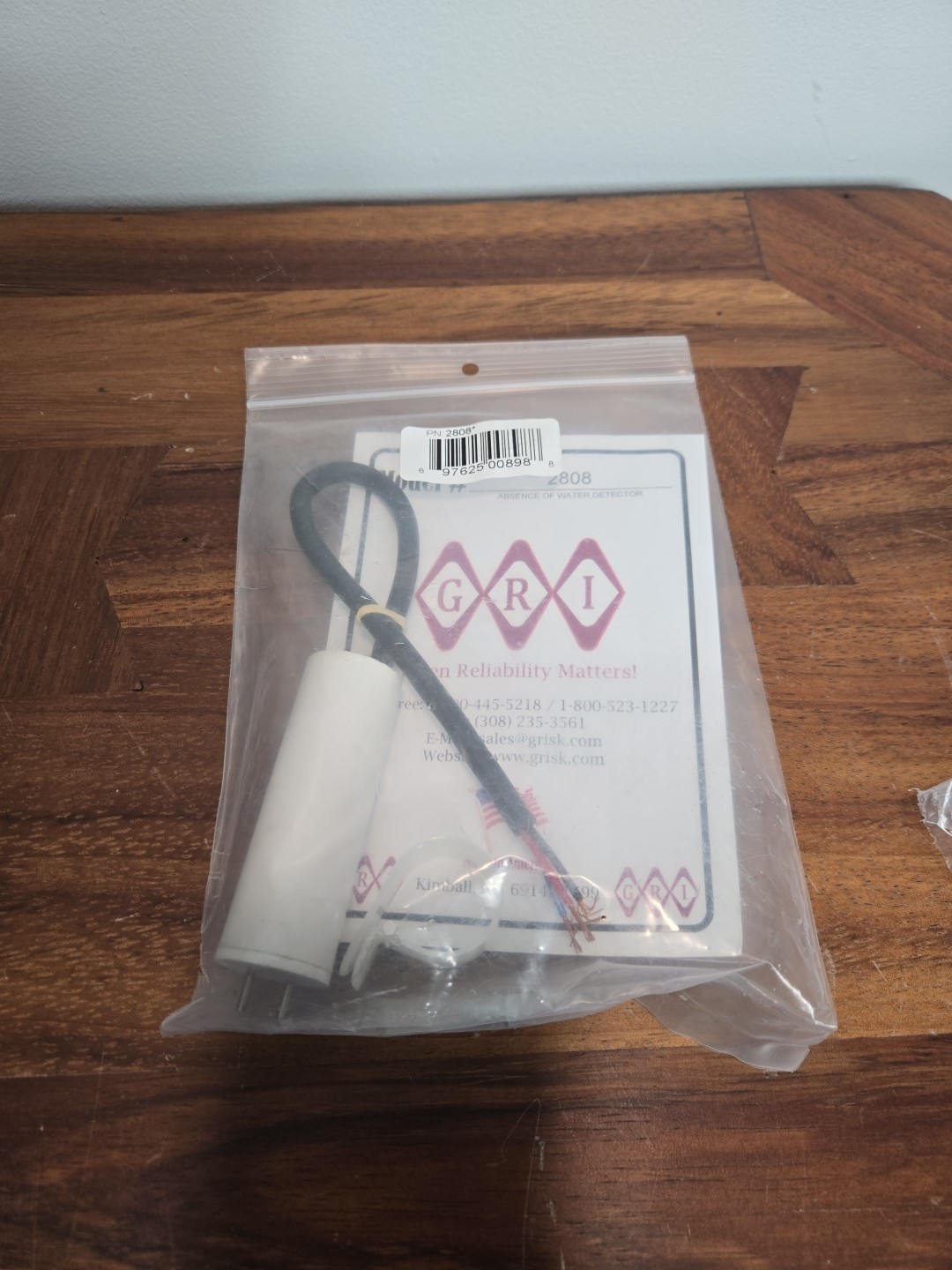 GRI 2808-12V Absence of Water Sensor External 12 VDC New
