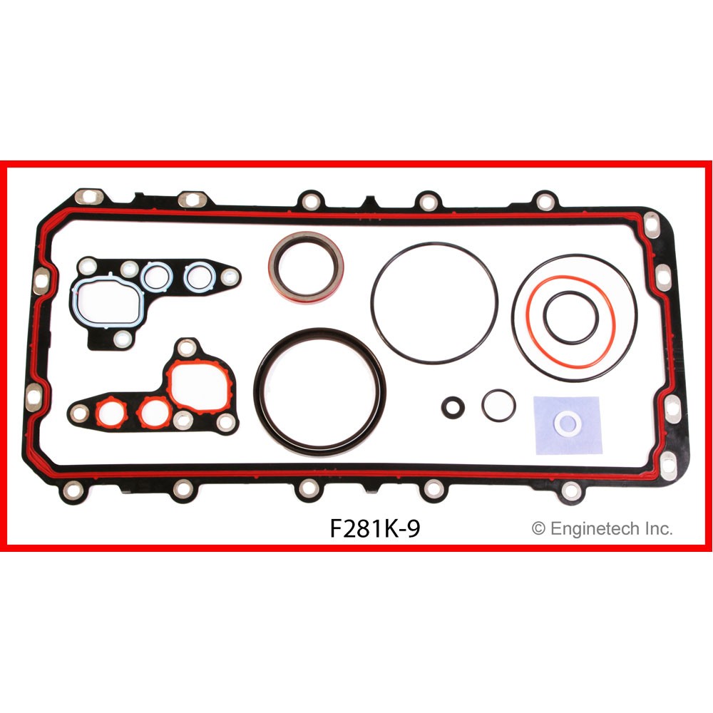 Enginetech Engine Gasket Set F281K-9;