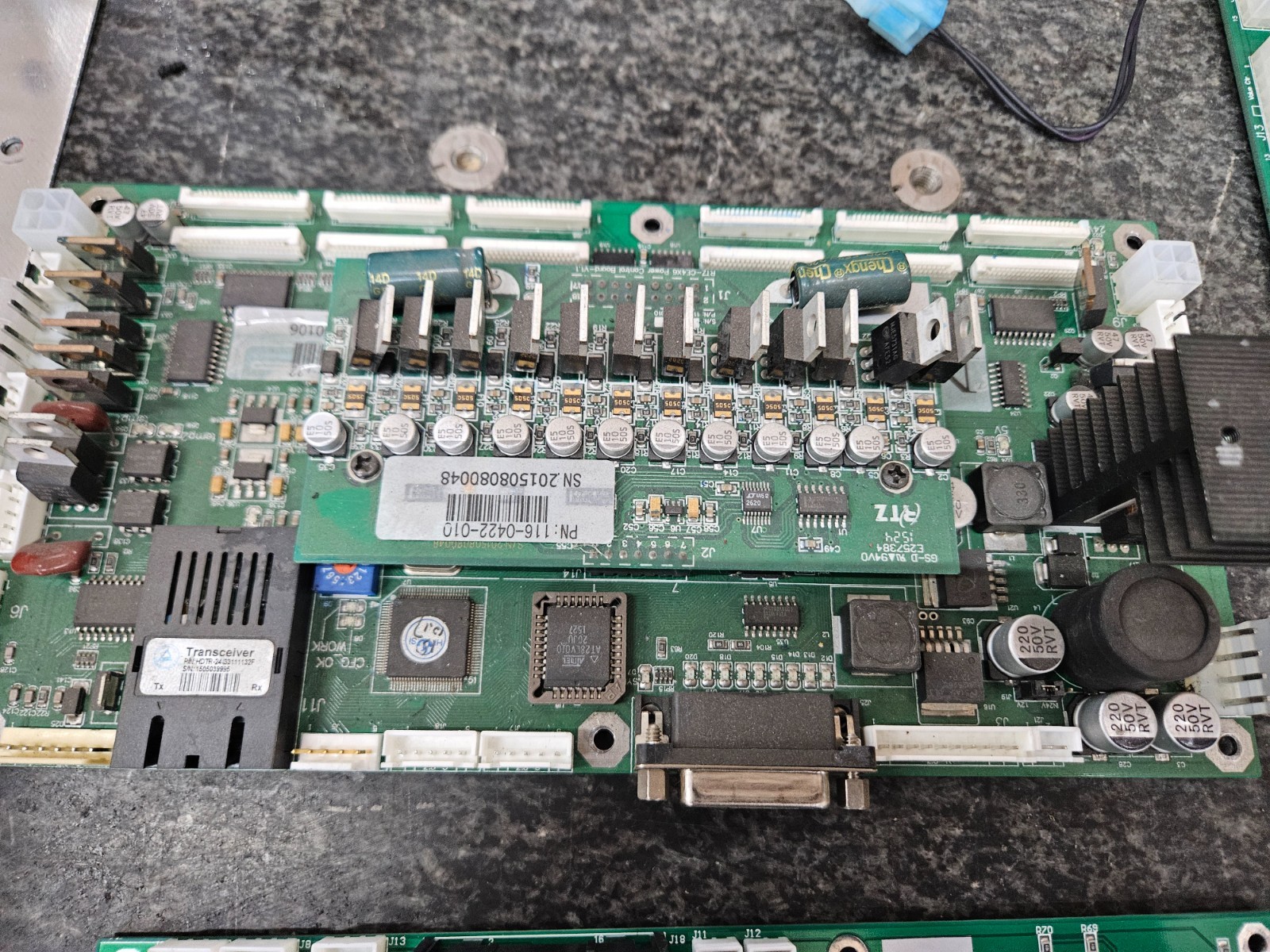 Carriage Board for EFI Vutek H1625 LED UV Printer p/n 116-0422-010