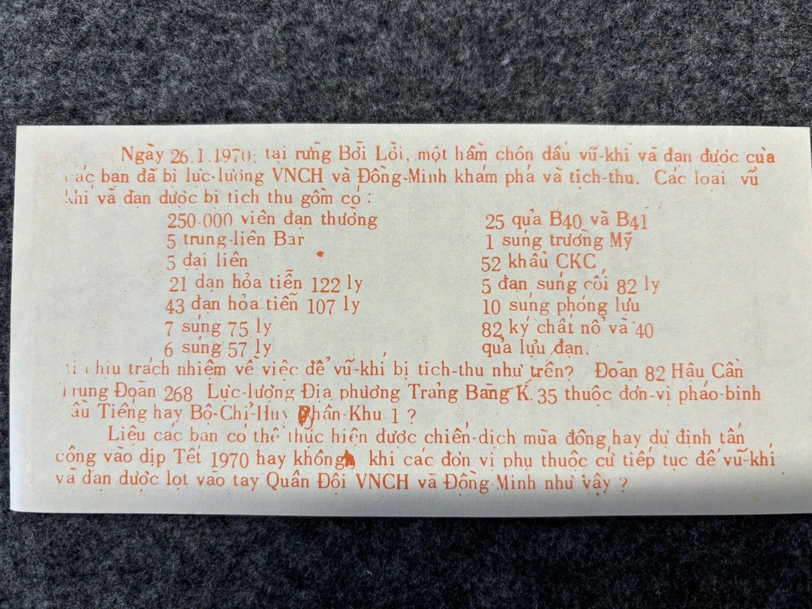 US Armed Forces Vietnam War Surrender Leaflet #3
