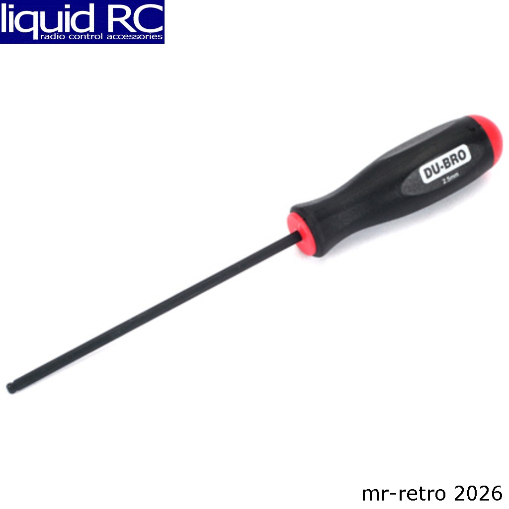 DU-BRO 450 Ball Wrench 2.5mm/Socket Head 3mm