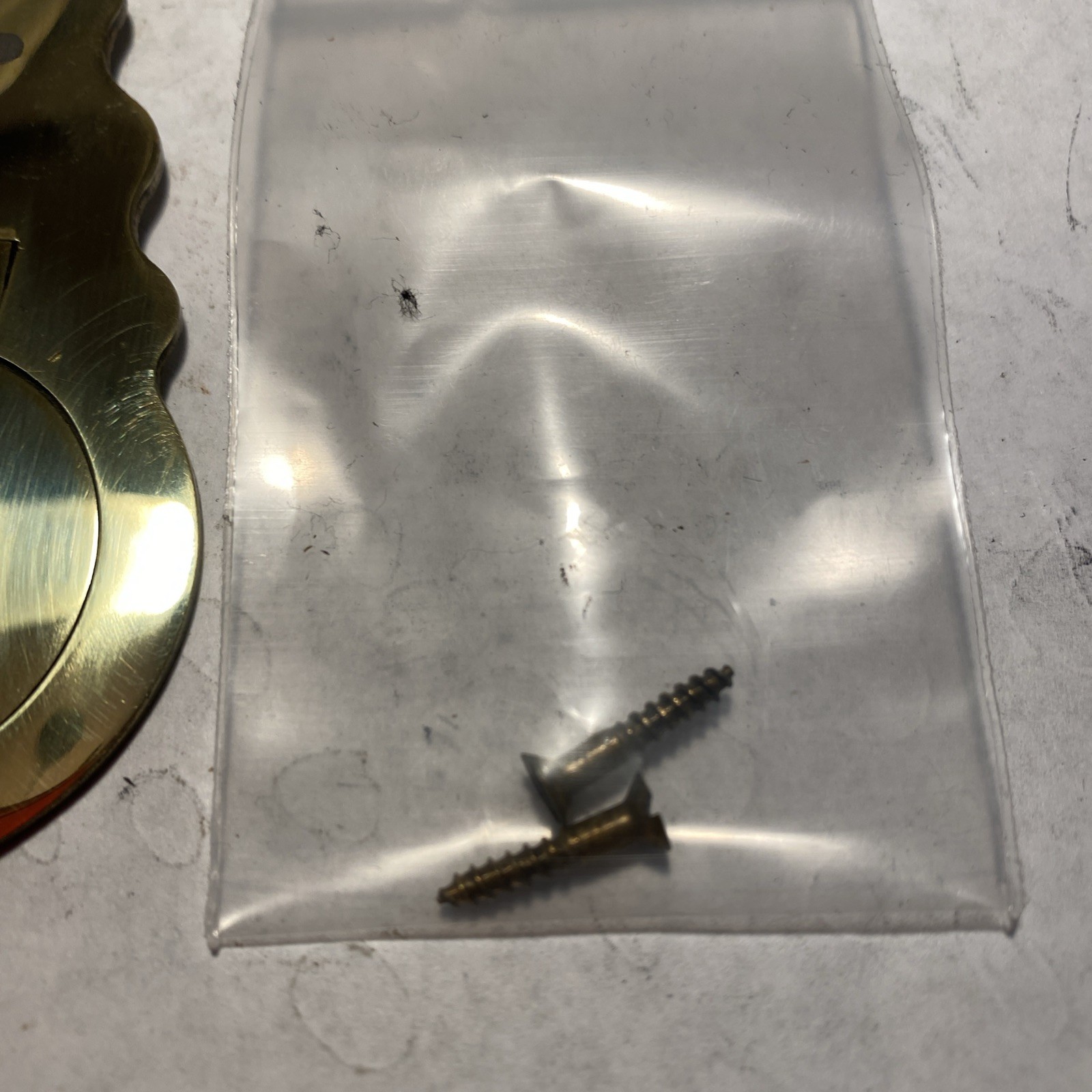CVA Hawken Brass Patch Door W/ Screws .50 Cal Muzzleloader Black Powder Side