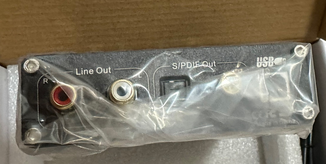 Aimpire AD10 DAC Decoder USB In 32 Bit 44.1-384 kHz Opt Coax Out 192kHz 24 Bit