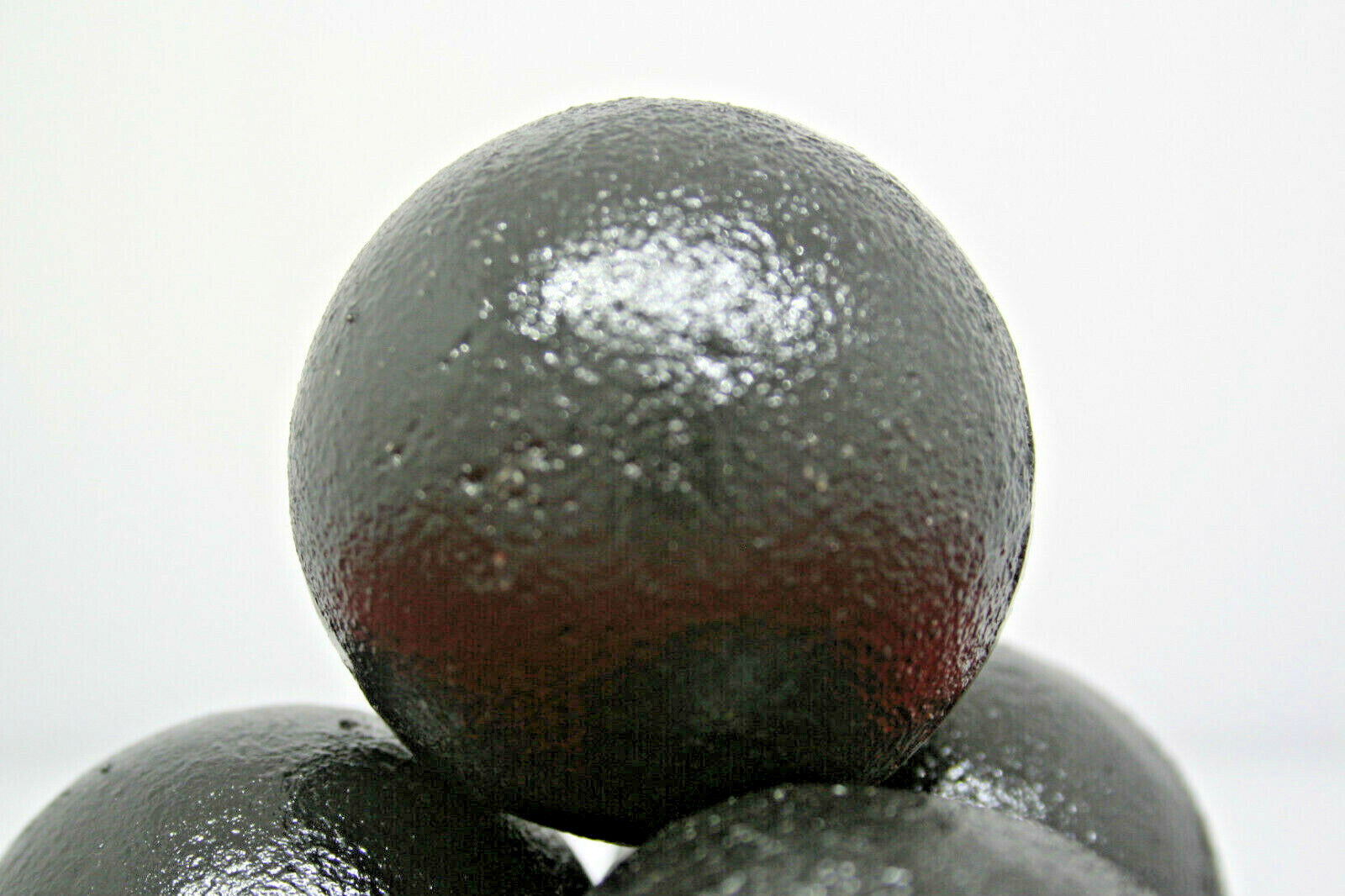 Road Bowling Ball Solid Metal Grape Shot Replica SIZE SMALL