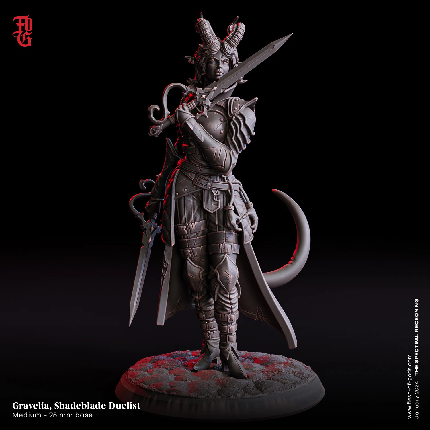 Gravelia, Shadeblade Duelist - The Spectral Reckoning PT 1 - Flesh of the Gods -