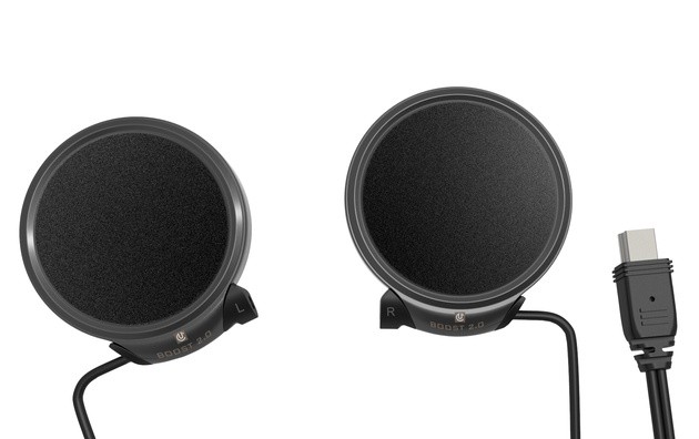 U-Clear AMP/HBC Bluetooth Helmet Audio System Boost 2.0 Speakers