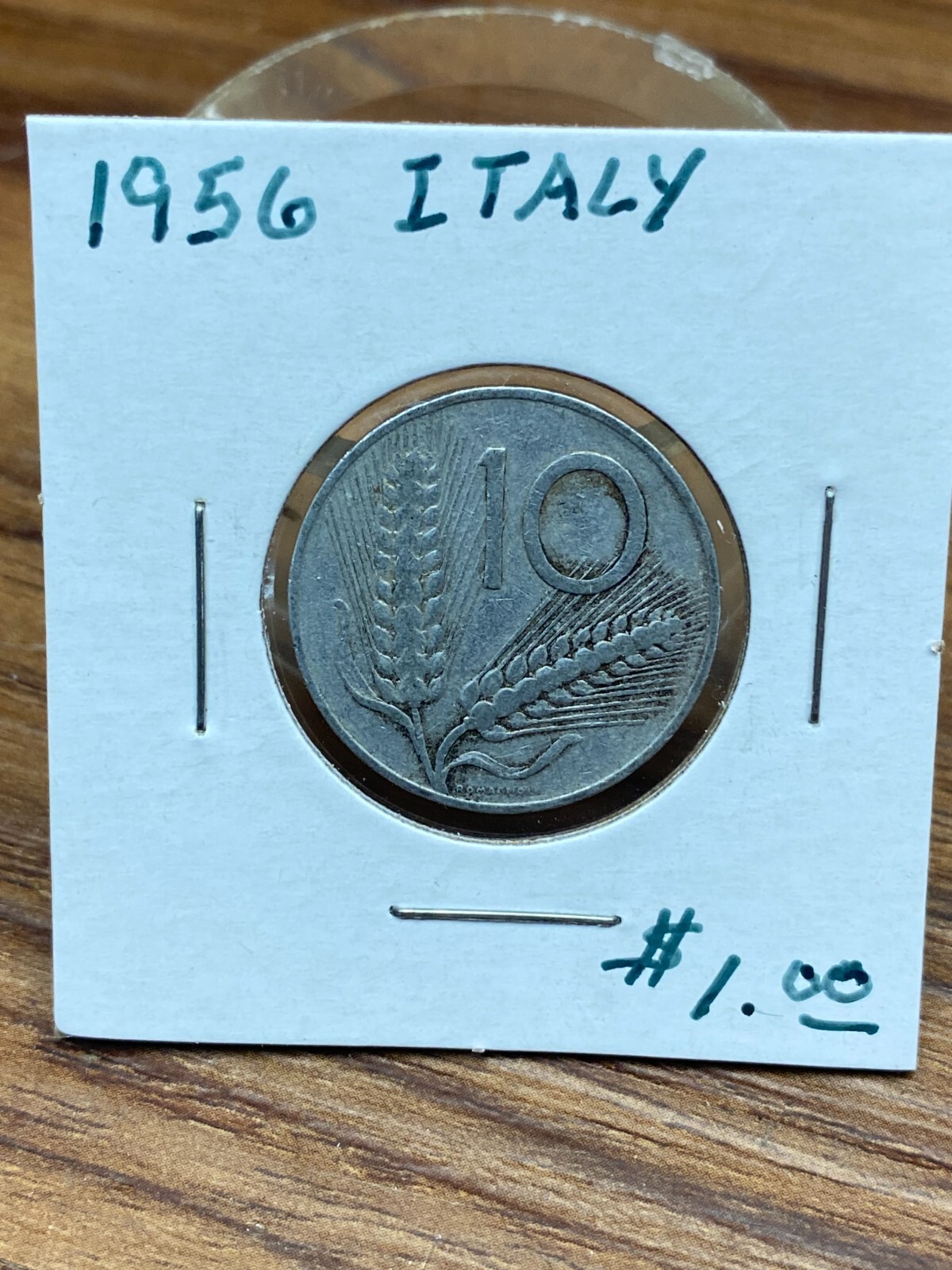 STORAGE UNIT FIND 1956 Italy 10 Coin Italian Lira