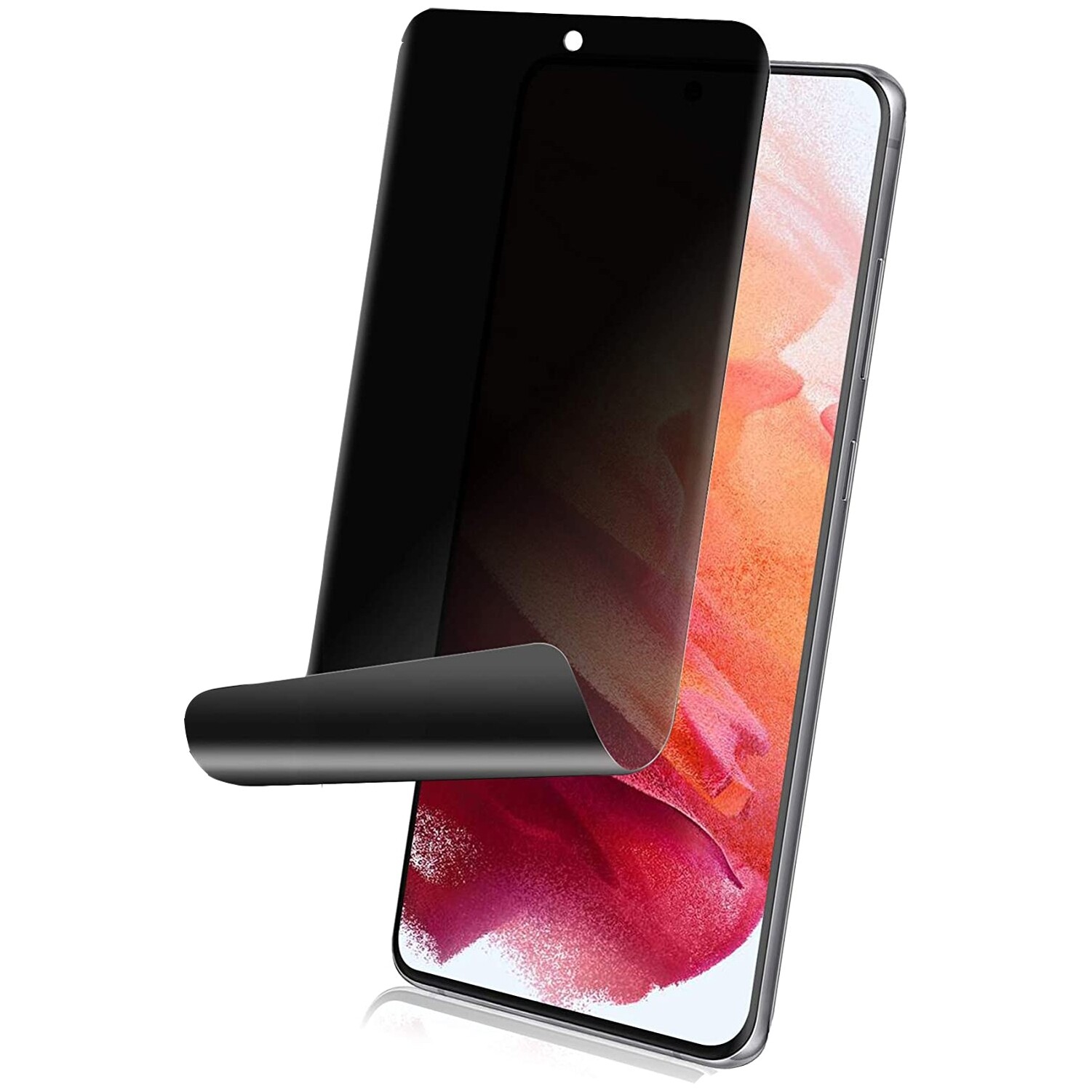 Samsung Galaxy S22 Privacy Screen Protector TPU Film [Fingerprint Works]