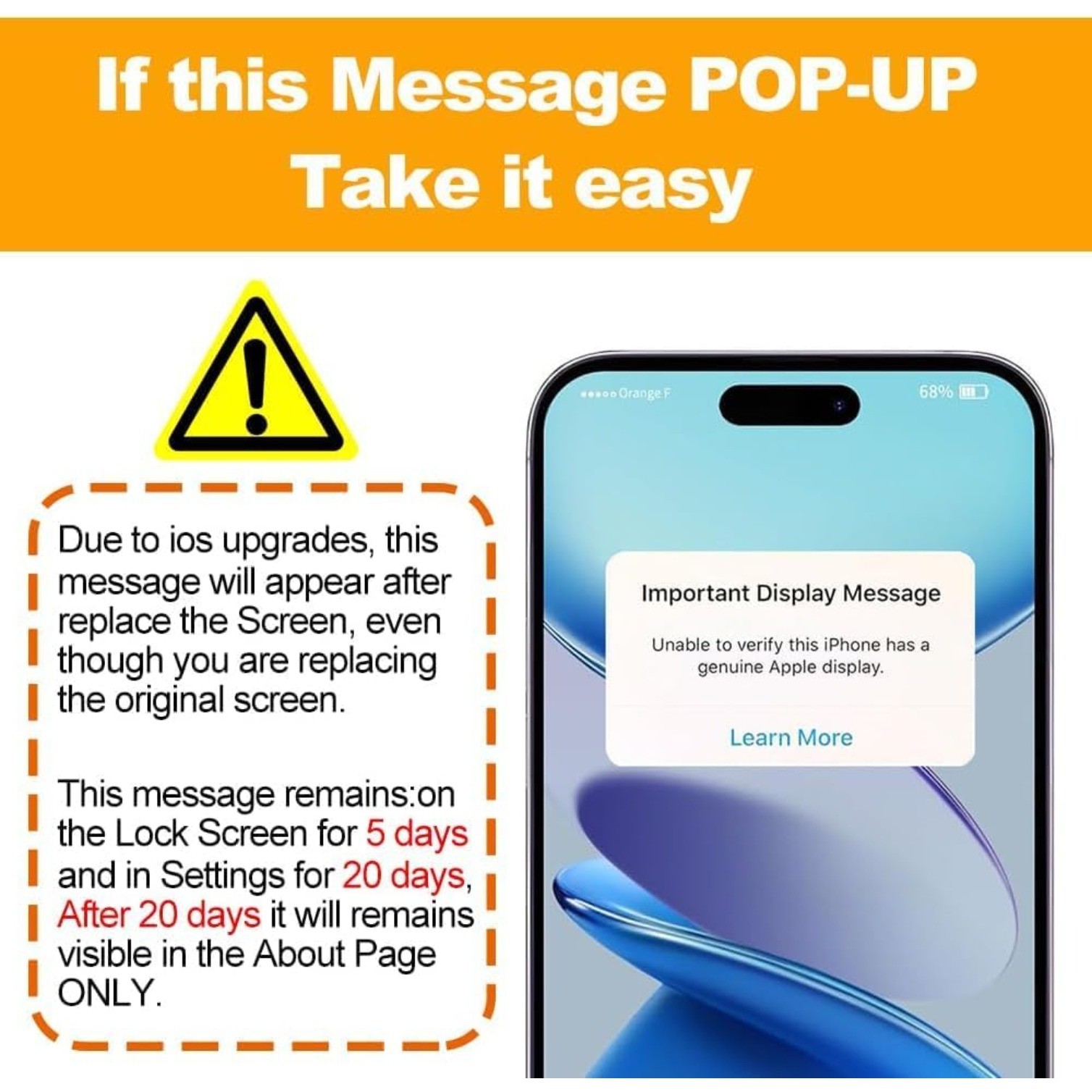 6.1 inch 3D Touch Screen Replacement with Repair Tools for iPhone 12/12 Pro