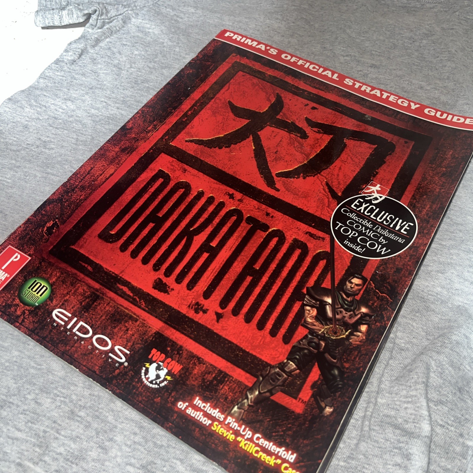 Daikatana PRIMA Official Strategy Guide COMIC included No Poster