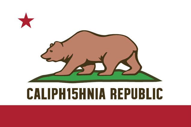 CaliPHiSHnia Sticker California Sticker Phish Sticker FREE SHIPPING!!!