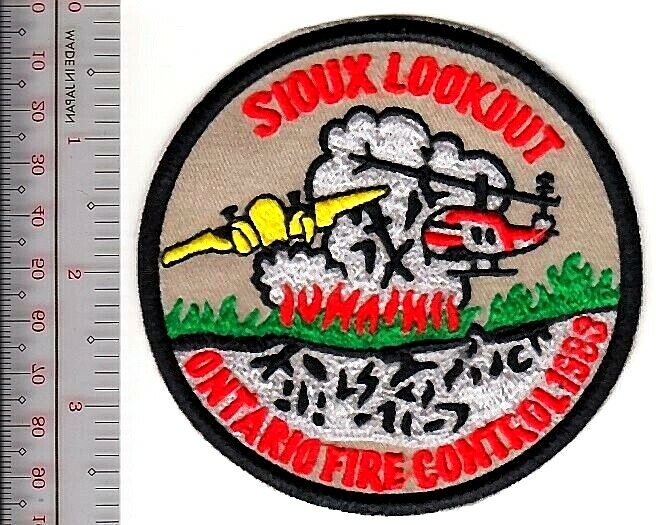Air Attack Fire Crew Canada Sioux Lookout Ontario Ministry Natural NO TARIFF