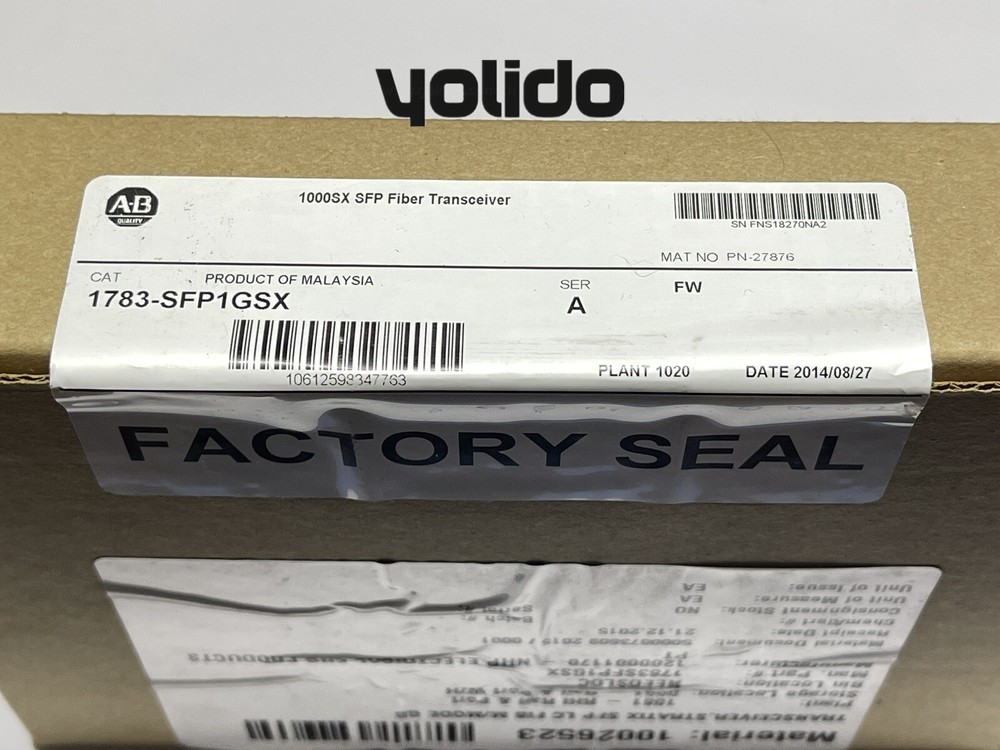 Allen Bradley Rockwell 1783-SFP1GSX Stratix 1000SX SFP Fiber Tranceiver