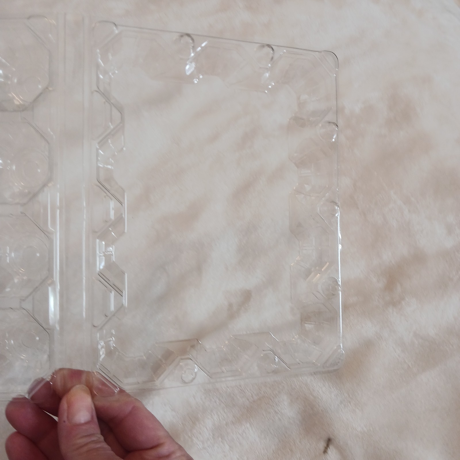 49 Egg Cartons Bulk Plastic for 12 Eggs Clear Egg Cartons