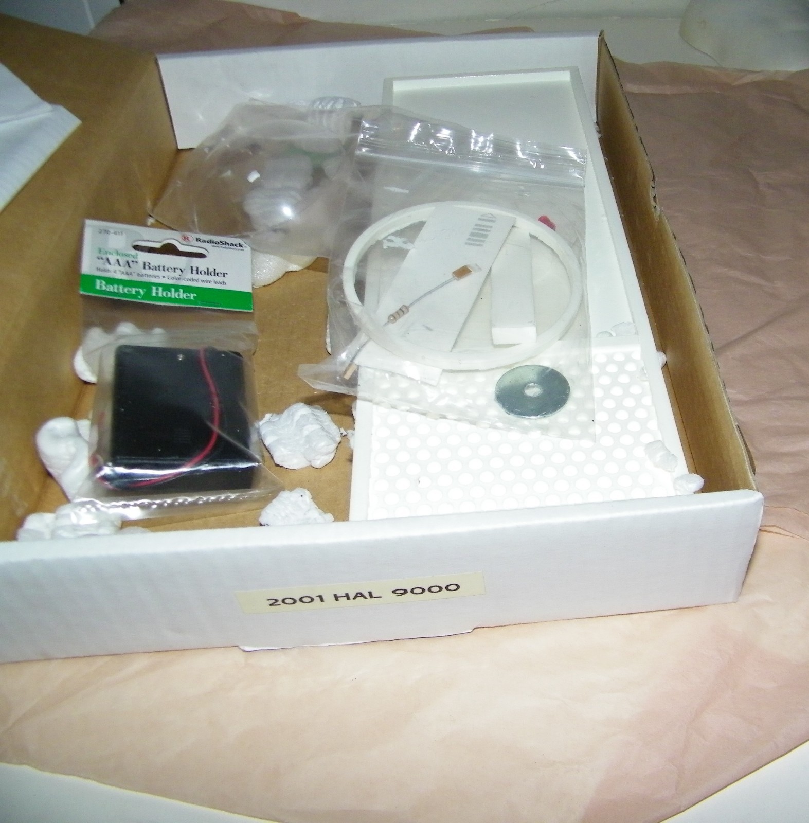 2001: A Space Odyssey HAL 9000 Interface 1:1 Scale LED Light Prop Replica Model