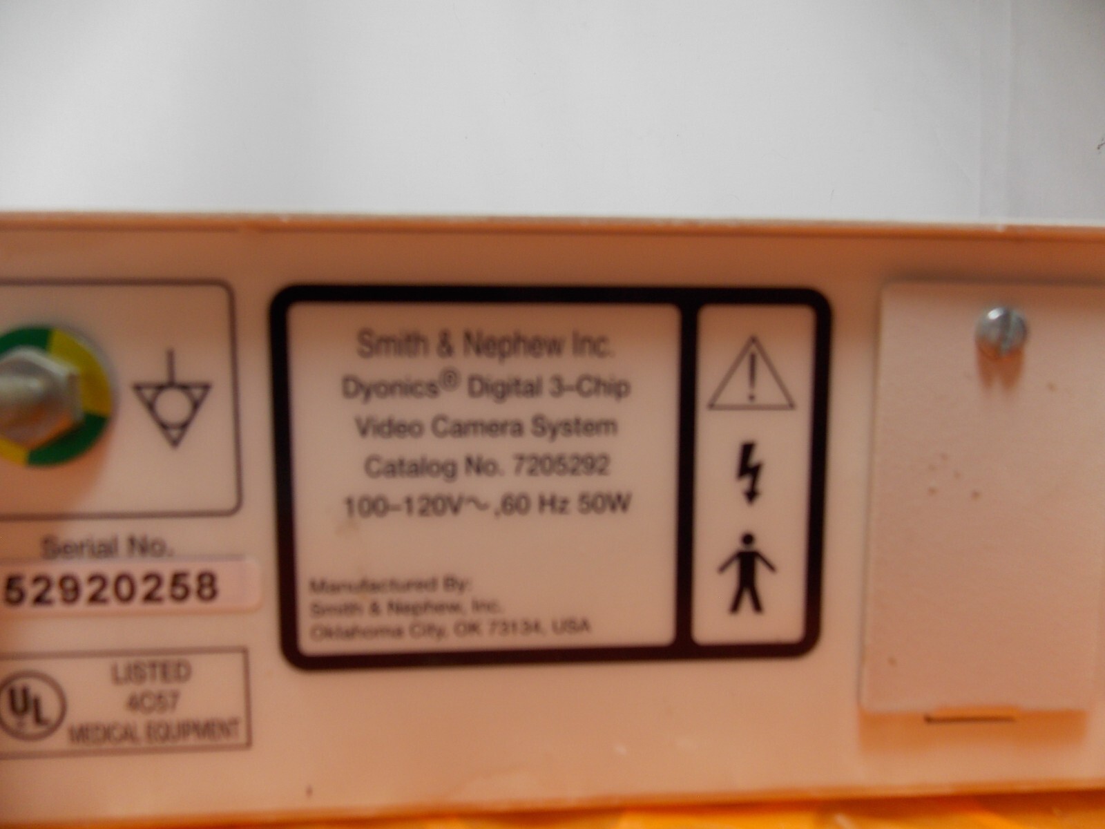 Smith & Nephew Dyonics Digital 3-Chip Video Camera System (LAM-2910)