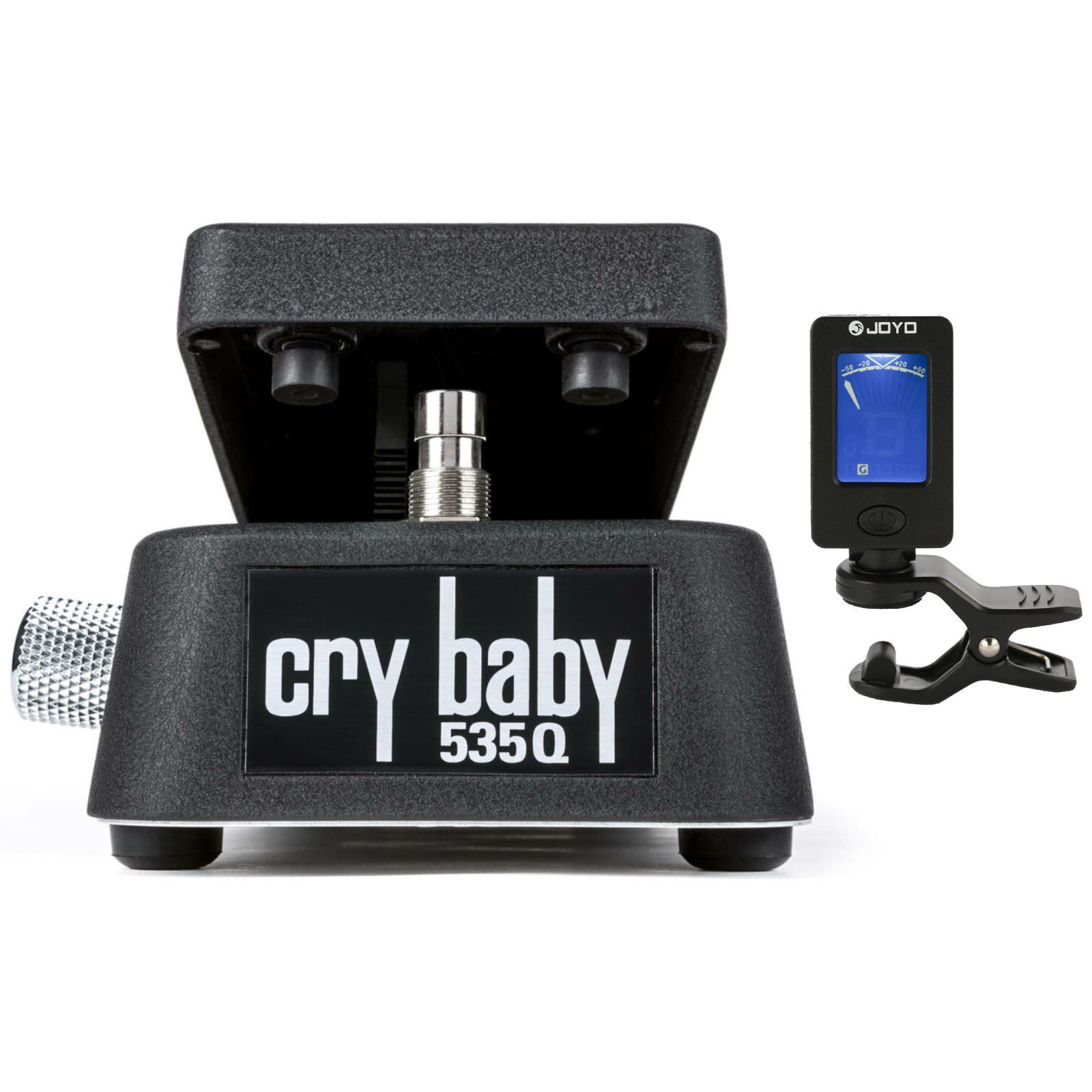 Dunlop 535Q Cry Baby Multi-Wah Guitar Effects Pedal with Tuner