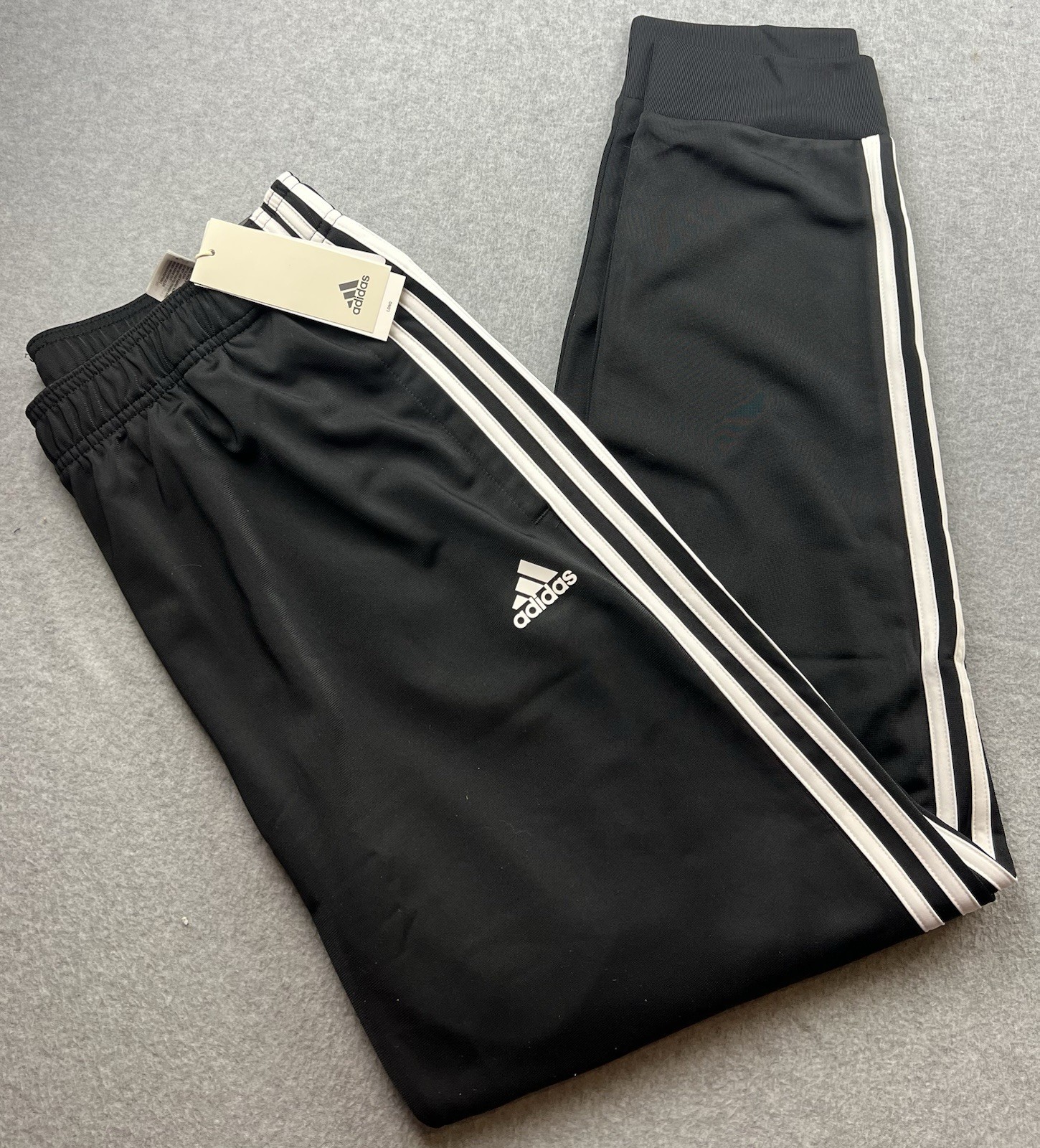 adidas Men's Essentials Warm-Up Tapered 3-Stripes Track Pants H46105 Sz XLT NWT