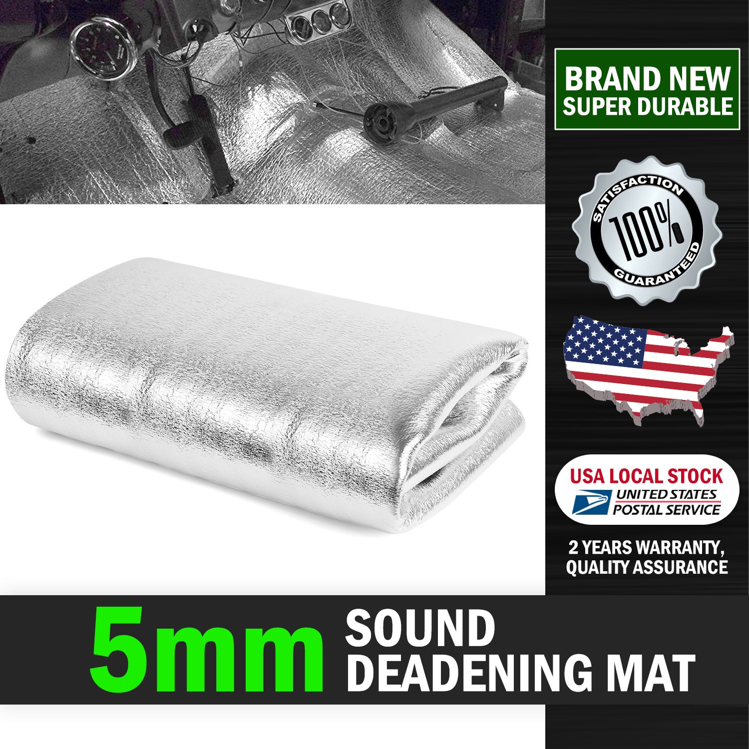 Single Side Aluminum Foil Bubble Reflective Insulation Roll for Keep Heat 5mm