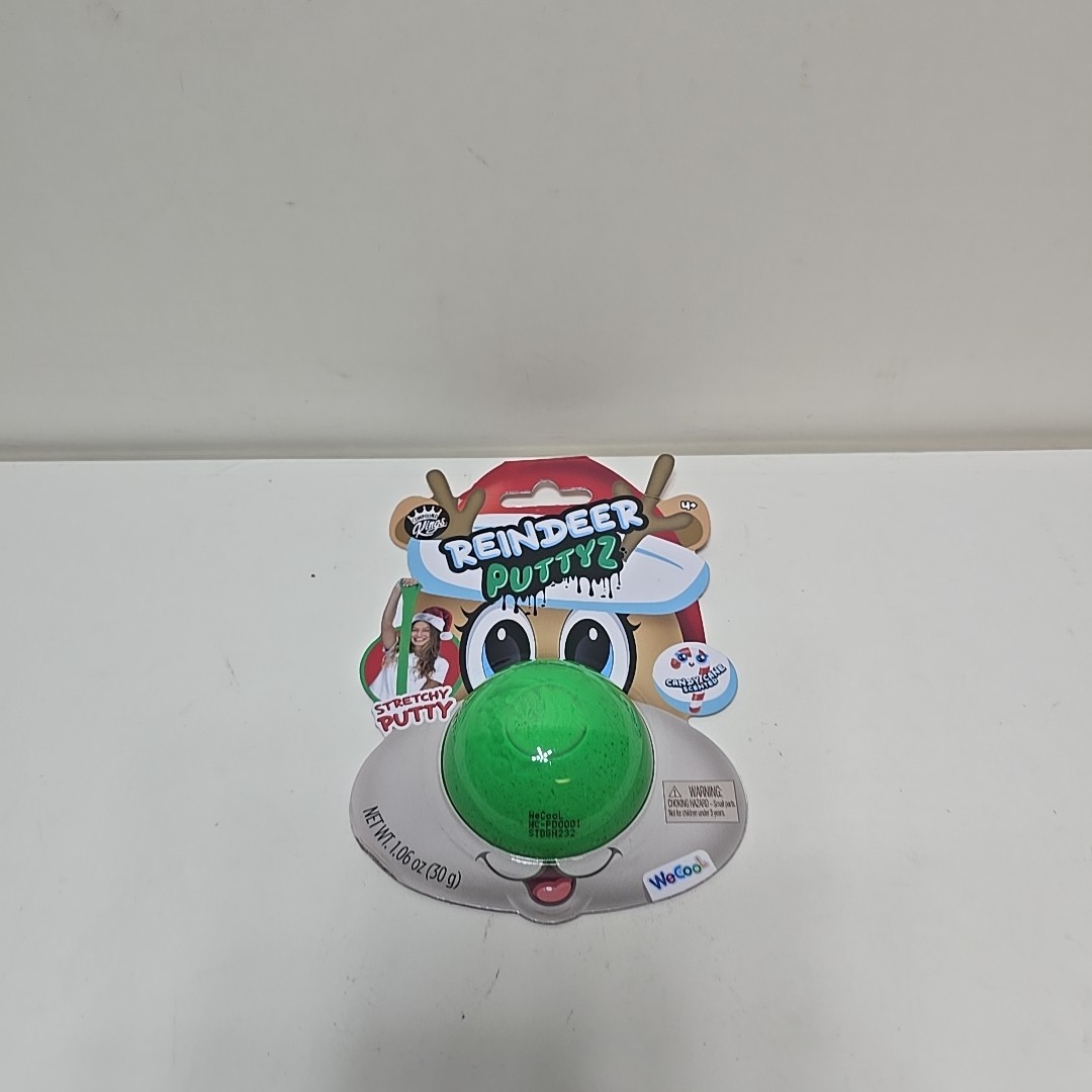 Reindeer Puttyz Candycane Scented Green (R)